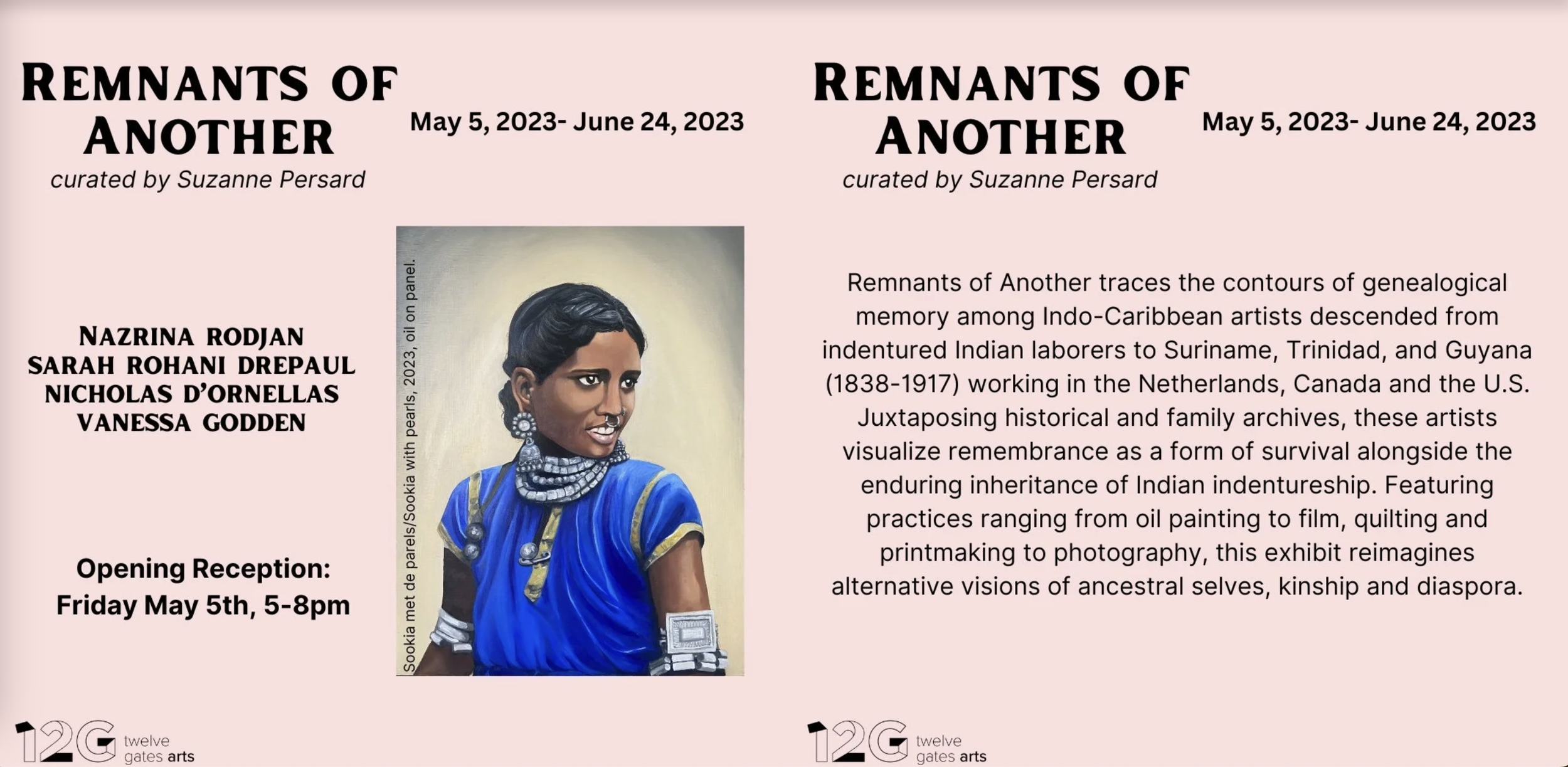 Remnants of Another. Twelve Gates, Philadelphia 2023.