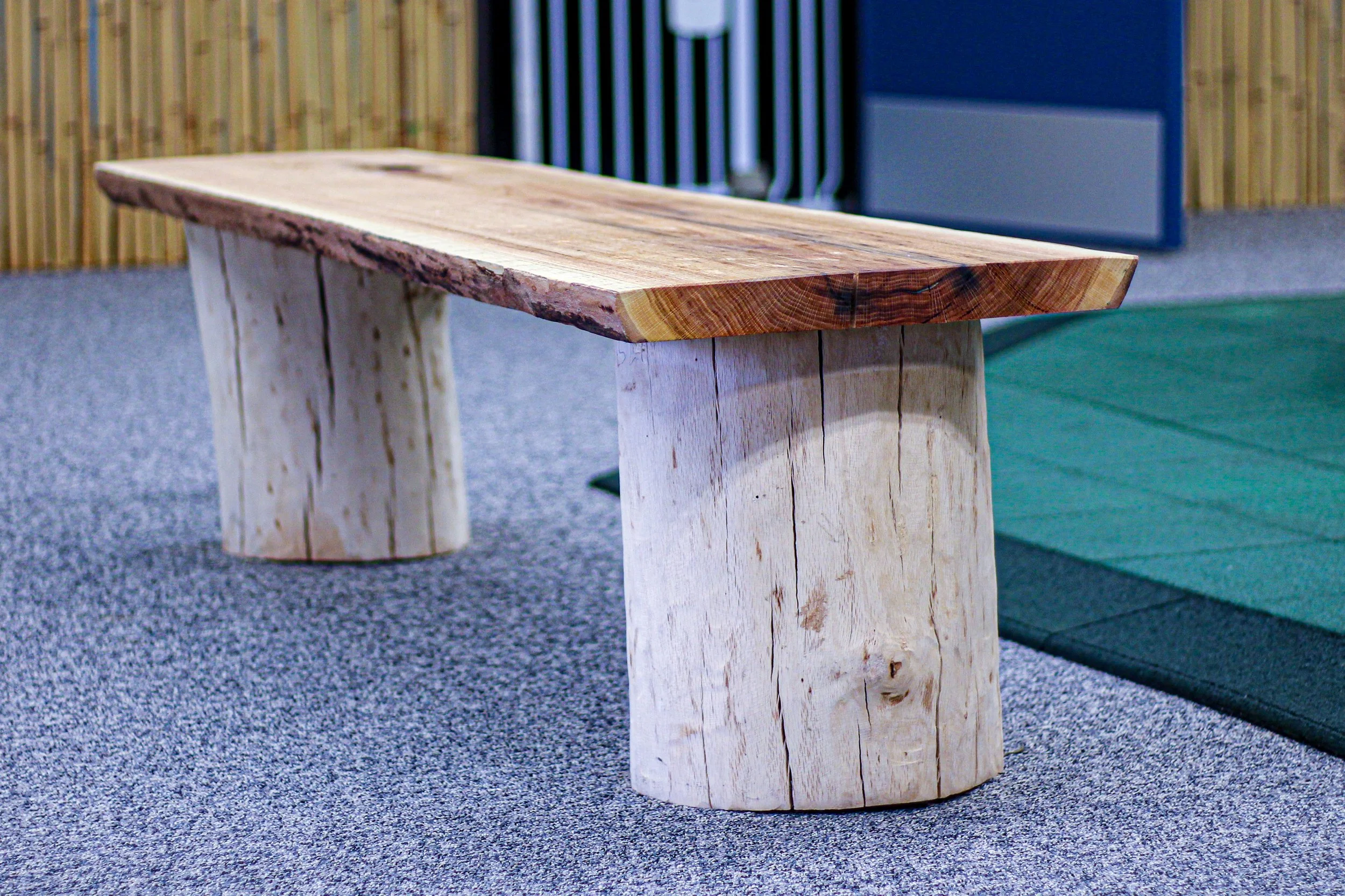 Edge Infinity Bench Live Edge Bench (Indoor/Outdoor) — Howard Family Designs