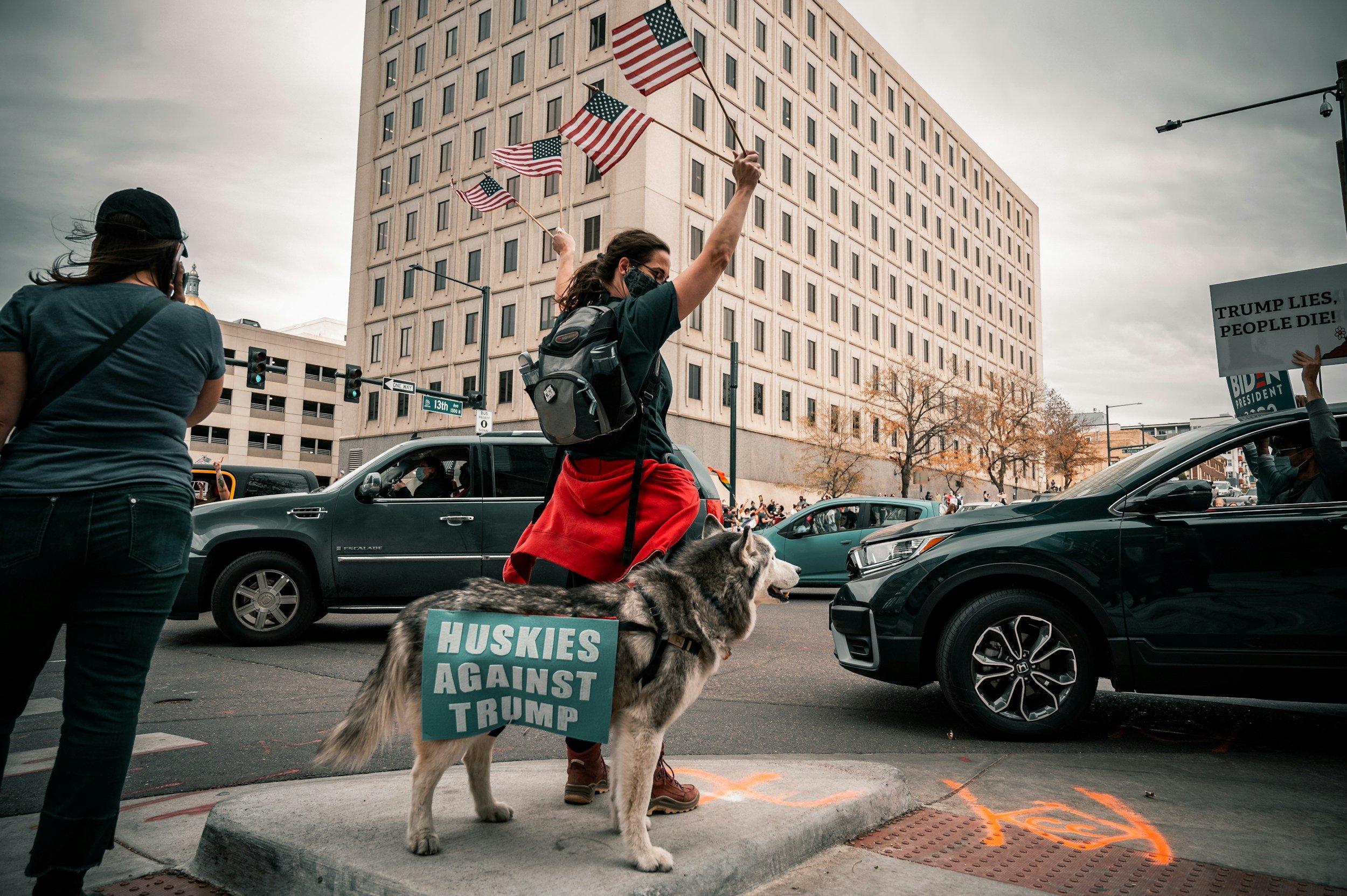 Bringing Your Dog to a Protest
