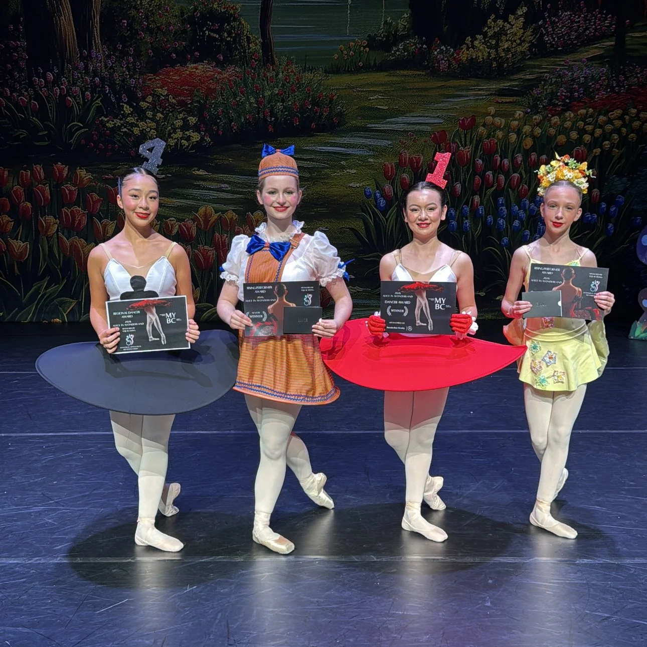 Congratulations to our award recipients 🐇🎩🫖&spades;️🦋 

&bull; Mercedes-Benz Waverley Dancer Award &ndash; Yumi @janellesschoolofdance 
&bull; Equal Living Rising Performer Award (Junior) &ndash; Anna @karliegracedancers 
&bull; Equal Living Risi