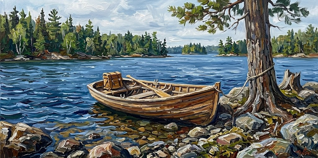 Old Boat in the BWCA