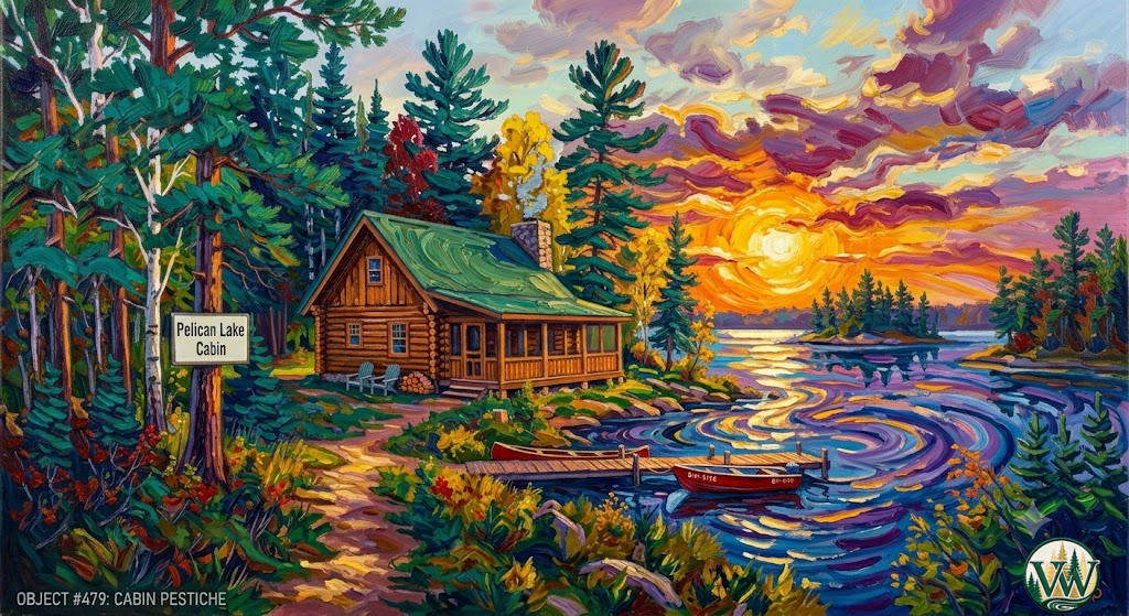 Cabin on Pelican Lake
