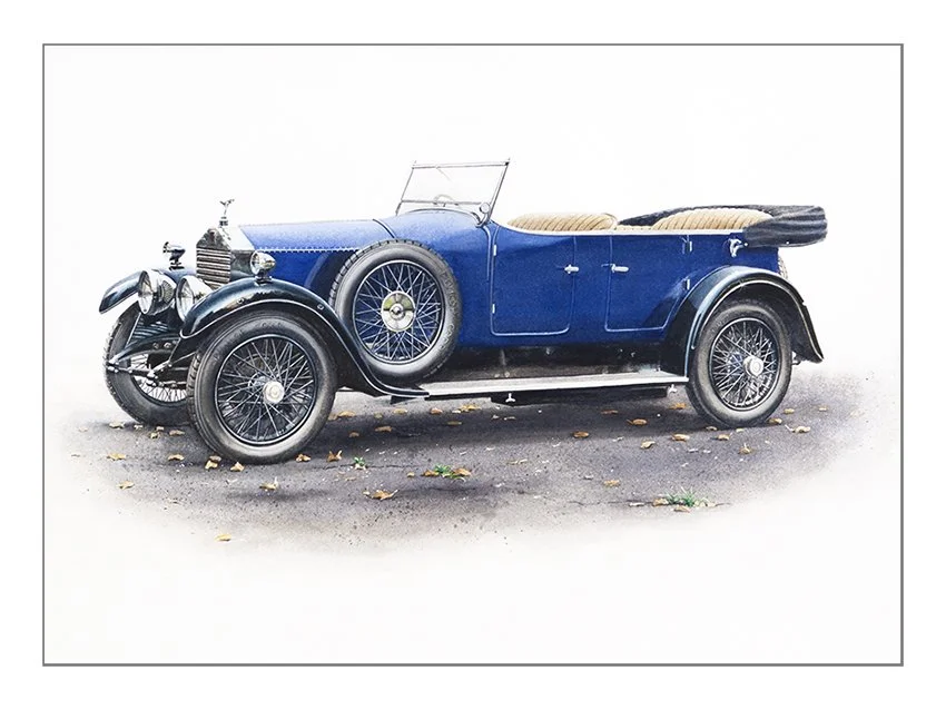 Rolls-Royce 20H.P. Tourer - 72cm x 52cm