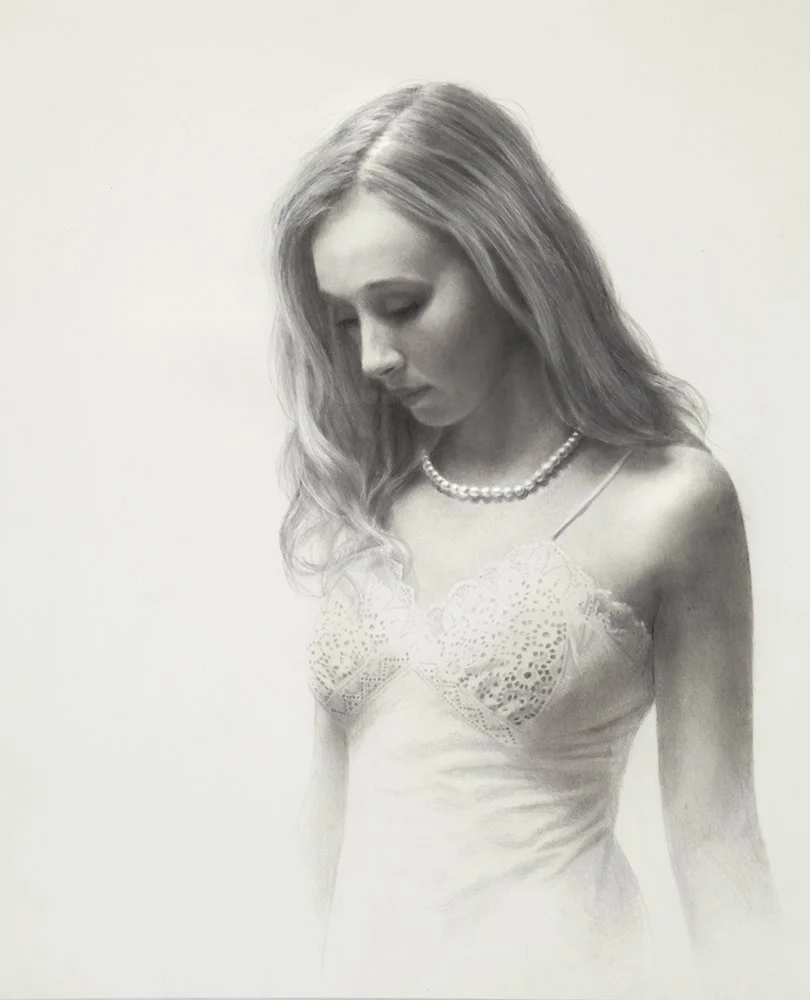 Innocence - 36cm x 50cm in 24K Gold and pure silver