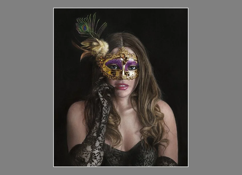 Mystique - 72cm x 52cm in 24K Gold, Platinum, 24K gold leaf, White gold leaf and watercolour. Available as a limited edition print of only 10 copies, prints are hand gilded in 24 carat gold.