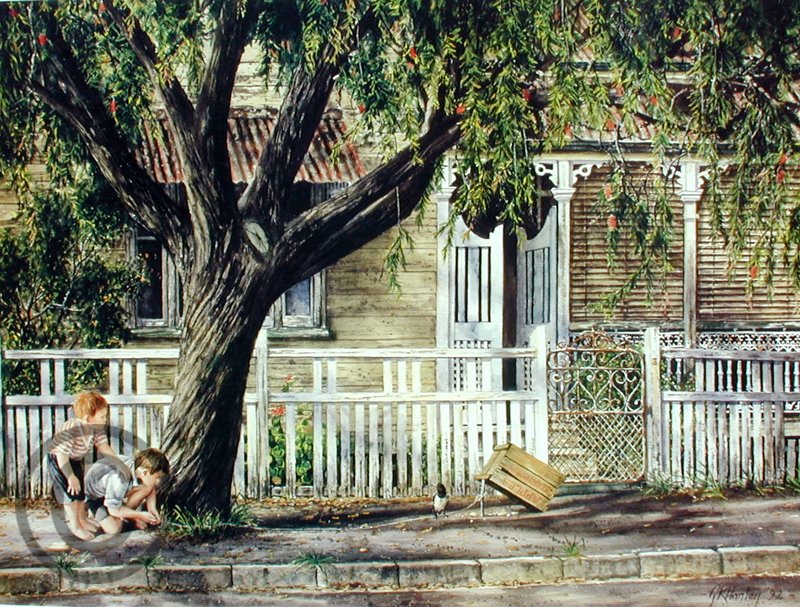 The Ambush - 72cm x 52cm