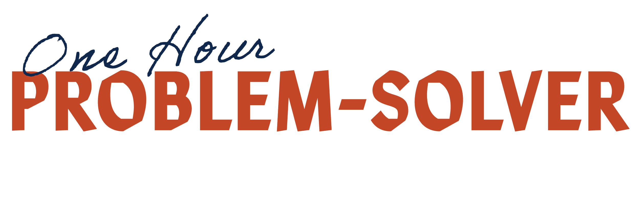 "One Hour Problem-Solver"