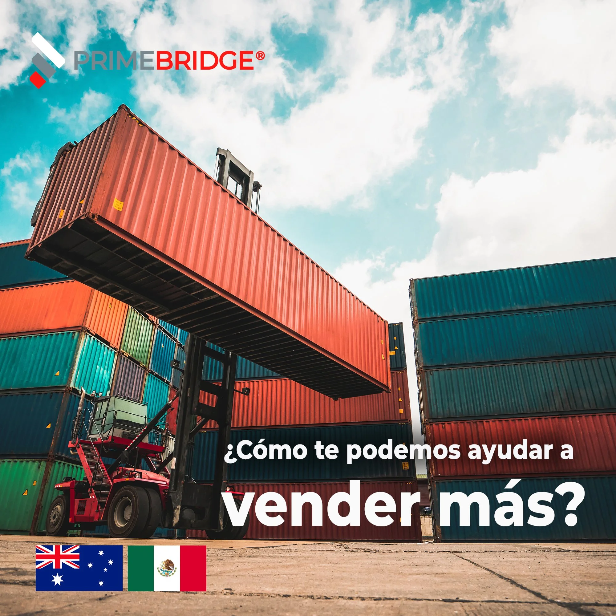 De M&eacute;xico a Australia. Expande tu mercado con nosotros.