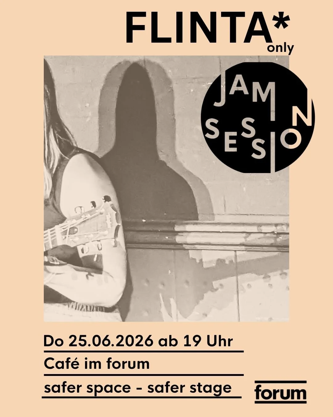 FLINTA* only Jamsession – Forum Mannheim, 25.06.2026