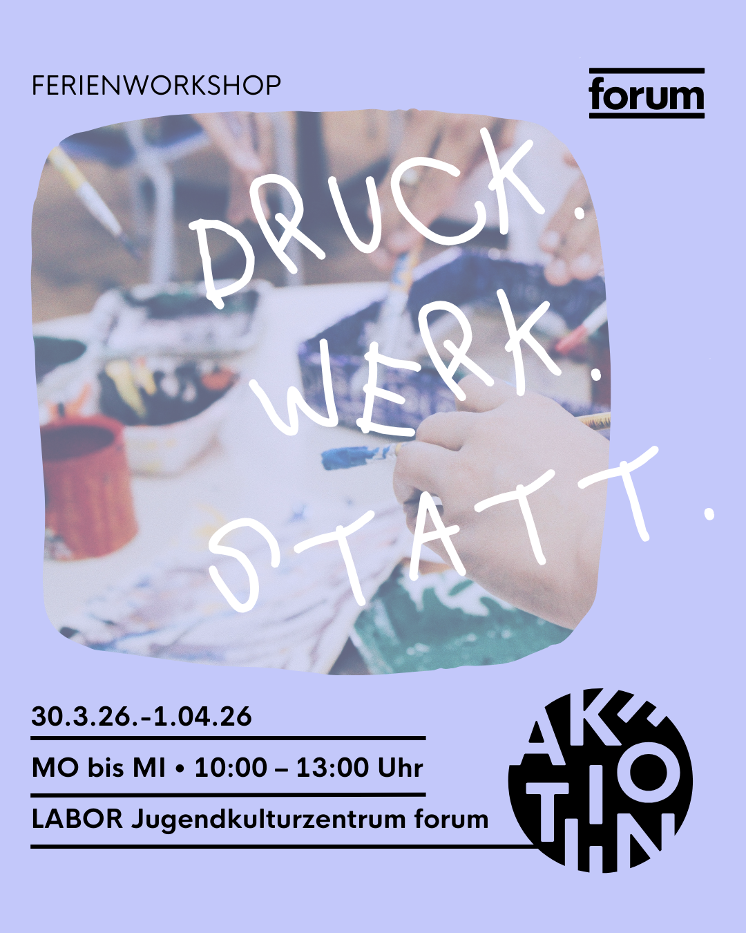 Ferienworkshop "Druckwerkstatt"