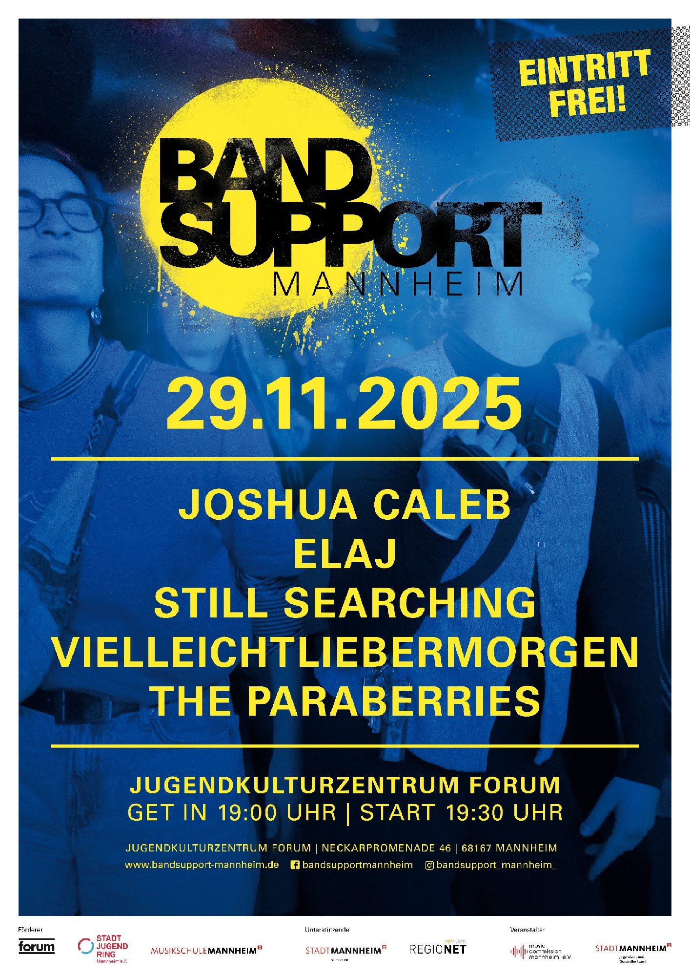 Bandsupport Mannheim Abschlusskonzert 2025