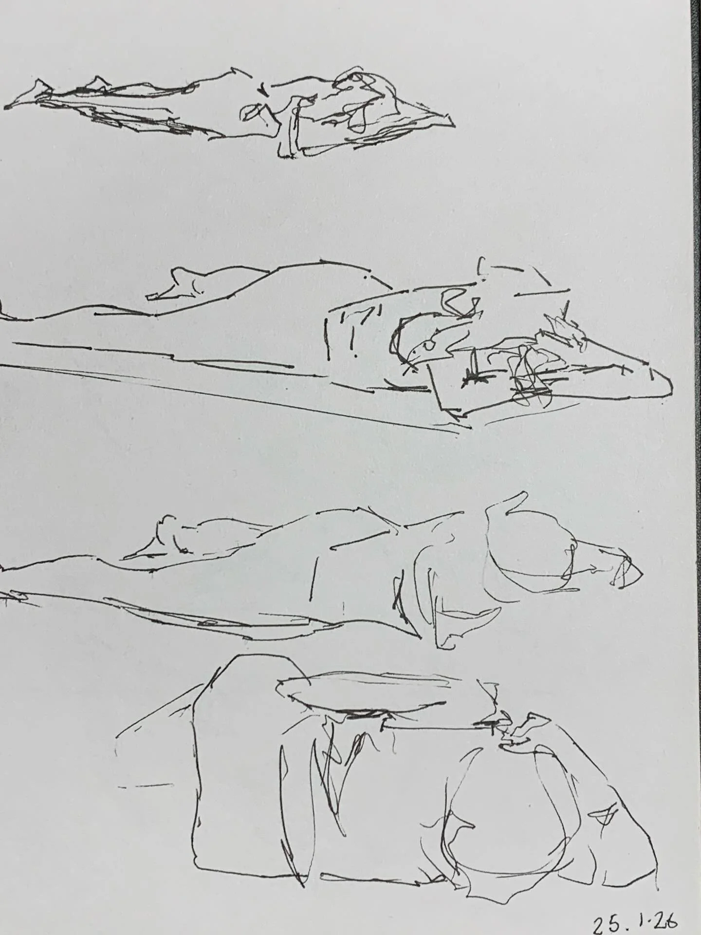 Sketching at Yoga retreat from @janiedsut and @jillblandford #yoga #sketching #life #balance