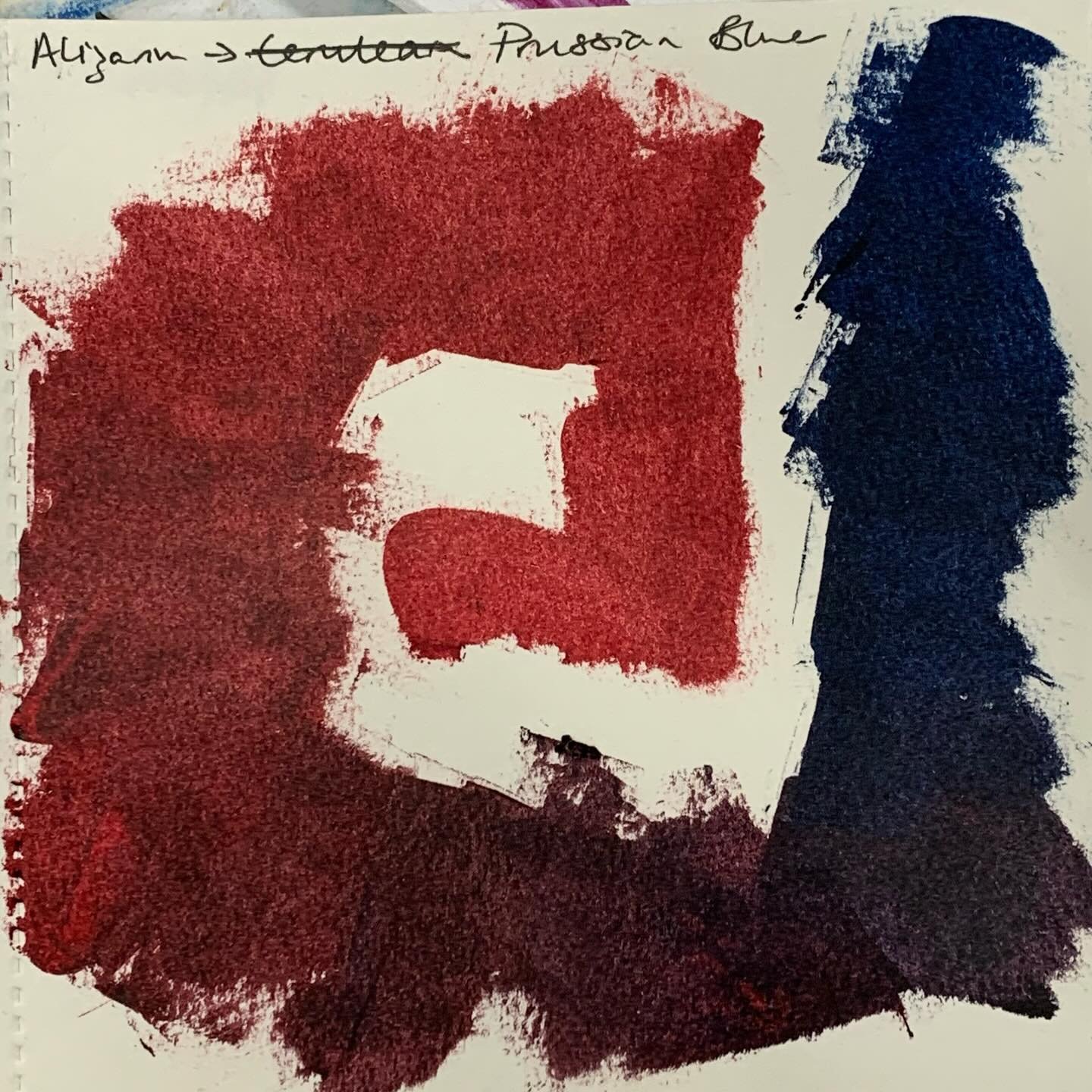 In studio reacquainting myself with oil colours. Mixing cool colours for winter studies. Very therapeutic, I feel a sense of achievement despite no painting of pictures. Always good to get back to basics. #colours #oils #practice