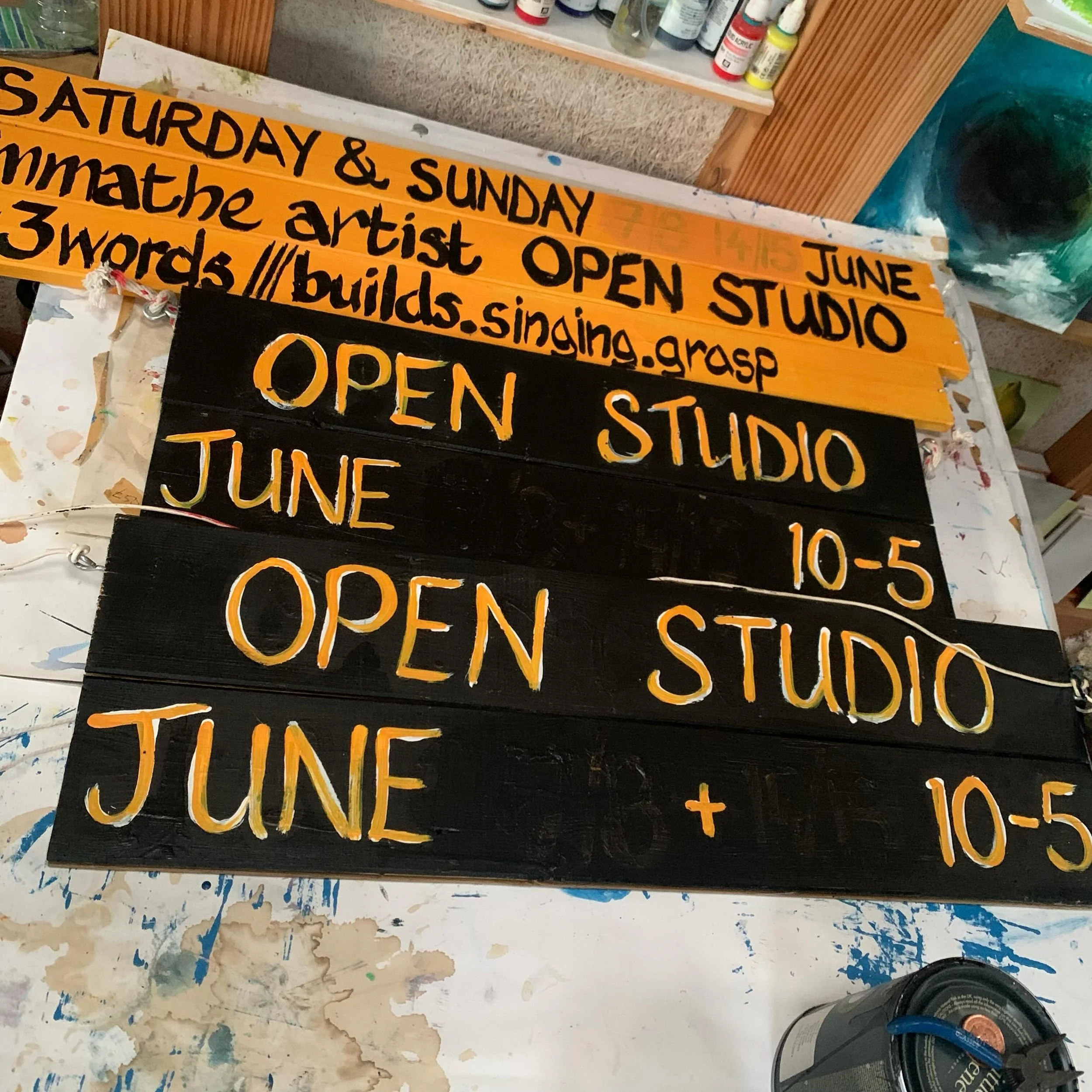 Yes. It&rsquo;s Open Studio in 3 weeks time! I&rsquo;m so looking forward to welcoming you, and Ive 2 other artists joining me this year. Check out all the studios www.borderlandvisualarts.com #openstudio #meettheartists #sketching #collaborate