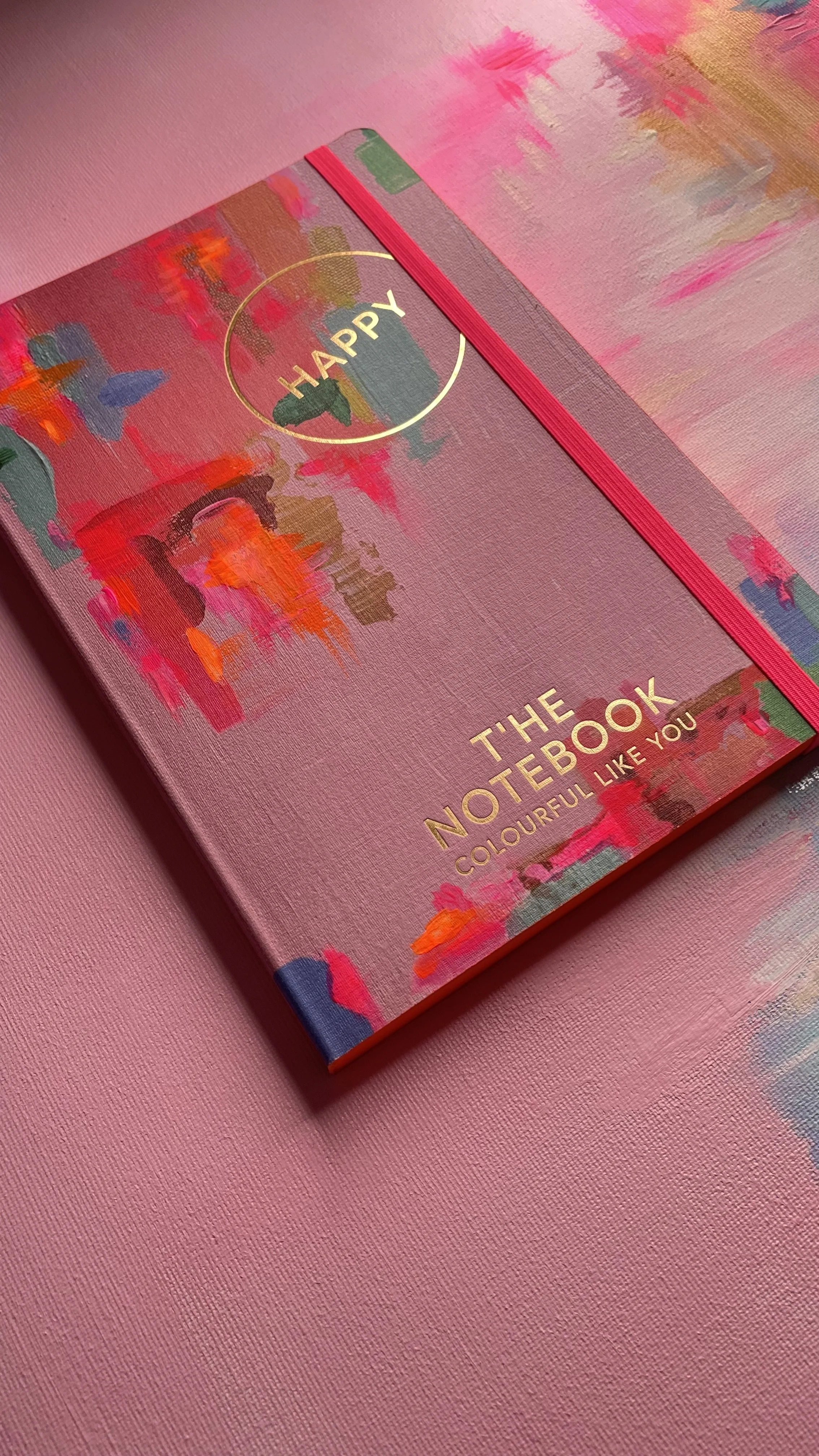 T'HE NOTEBOOK A5-Notizbuch in Neon-Farben