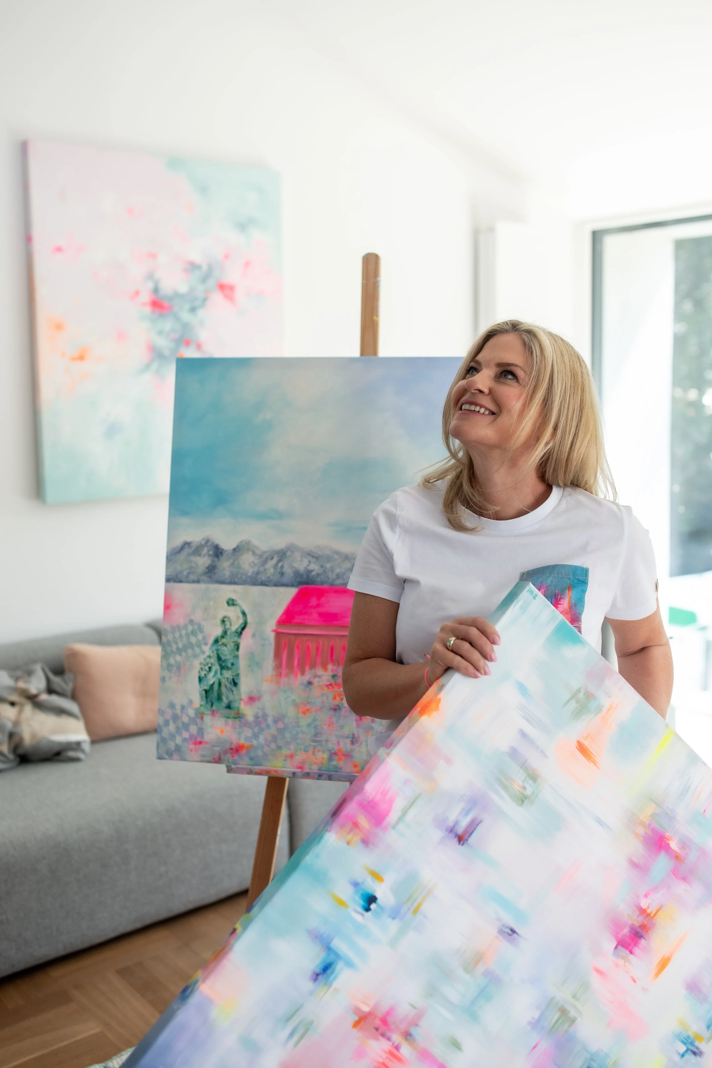 Tina Heller Happy Painting