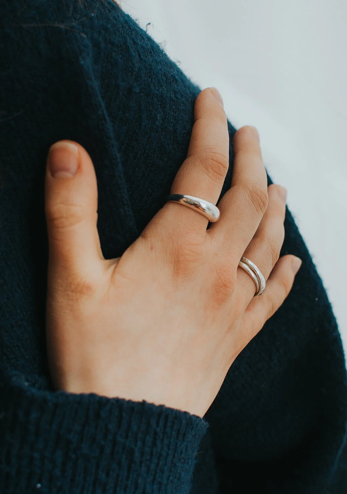 'Aurora' Dome Ring