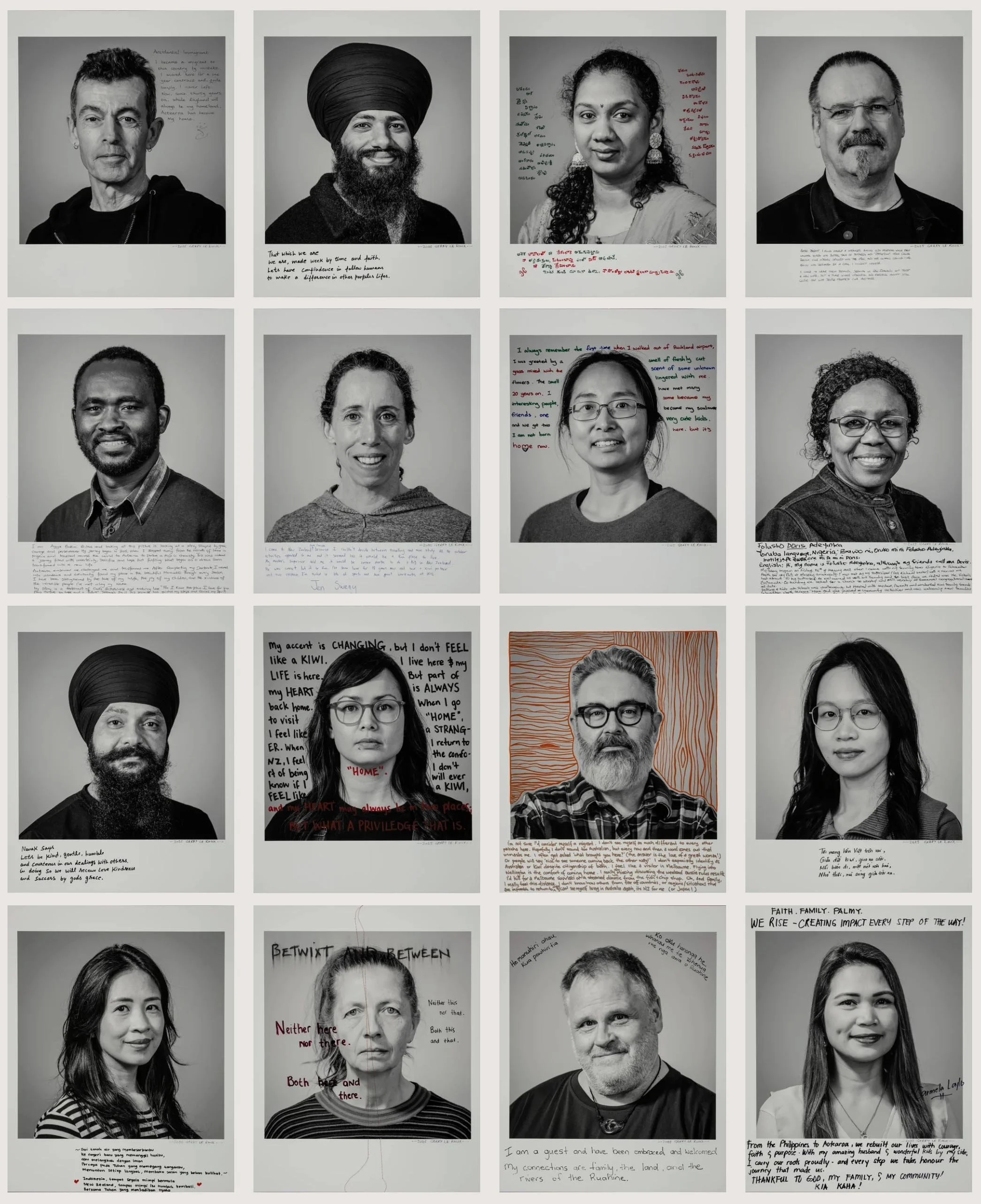 'Manawatū Migrant Voices' Solo Exhibition