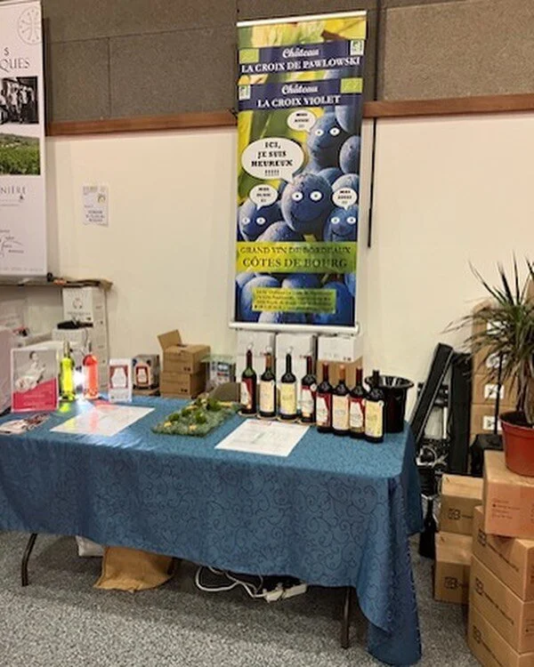 #salonduvinbio #cotesdebourg #chateaulacroixdepawlowski #vinbio #larochelle