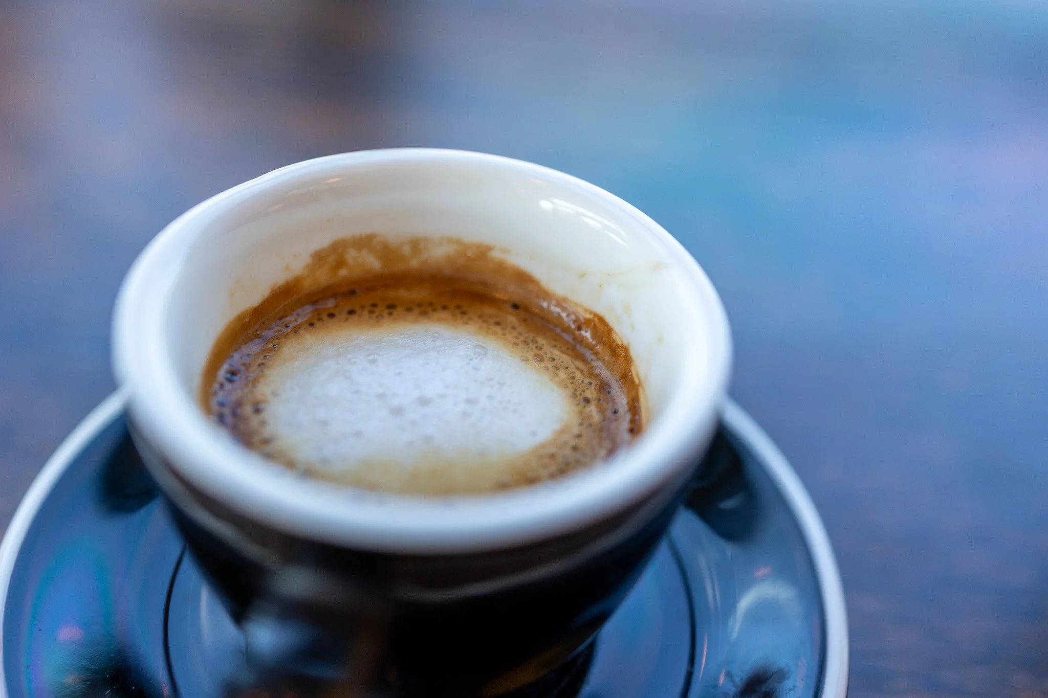 Coffee Education Time! 

For those of you sickos who want the coffee as pure as you can get, We have three options that are probably a bit of a gateway to mainlining it straight into your blood stream...

Cortado - A double shot of espresso...topped 