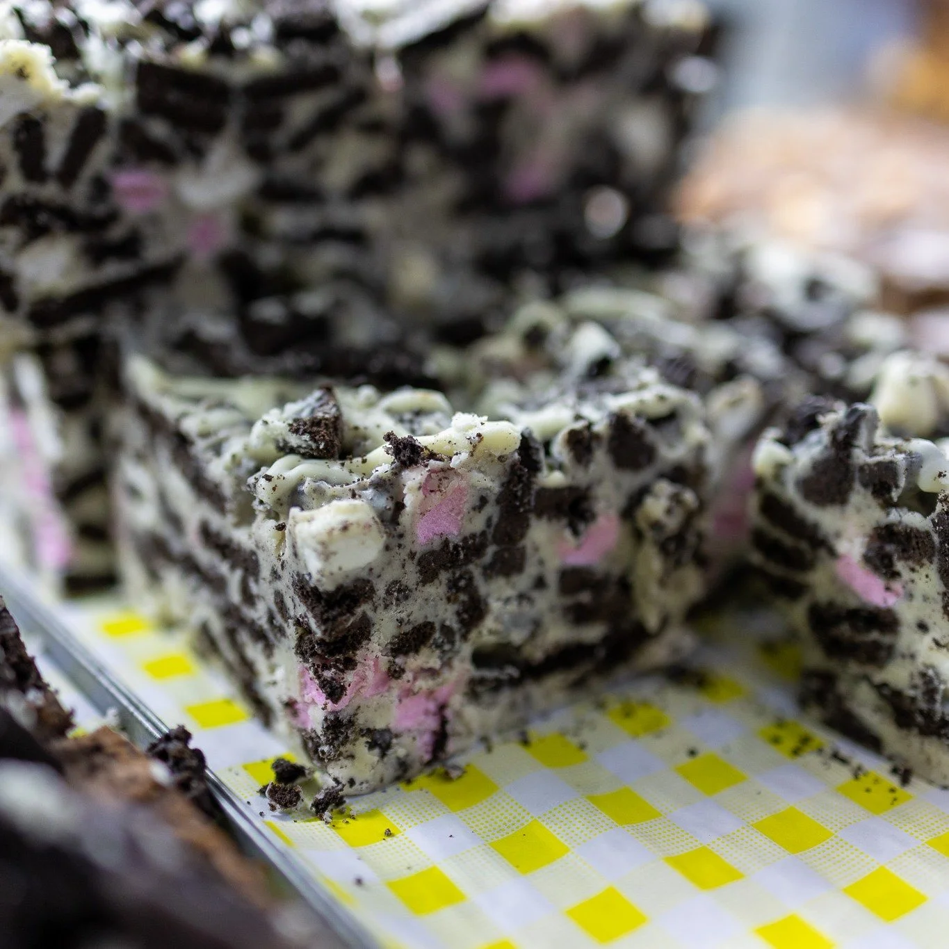 Have you seen our new cakes yet? I mean, you should have the cabinet is rammed full of them! And just for a sneaky little Rosario's life hack, our cakes always get delivered on a Thursday...

Oh, would you look at that, that's today ;)