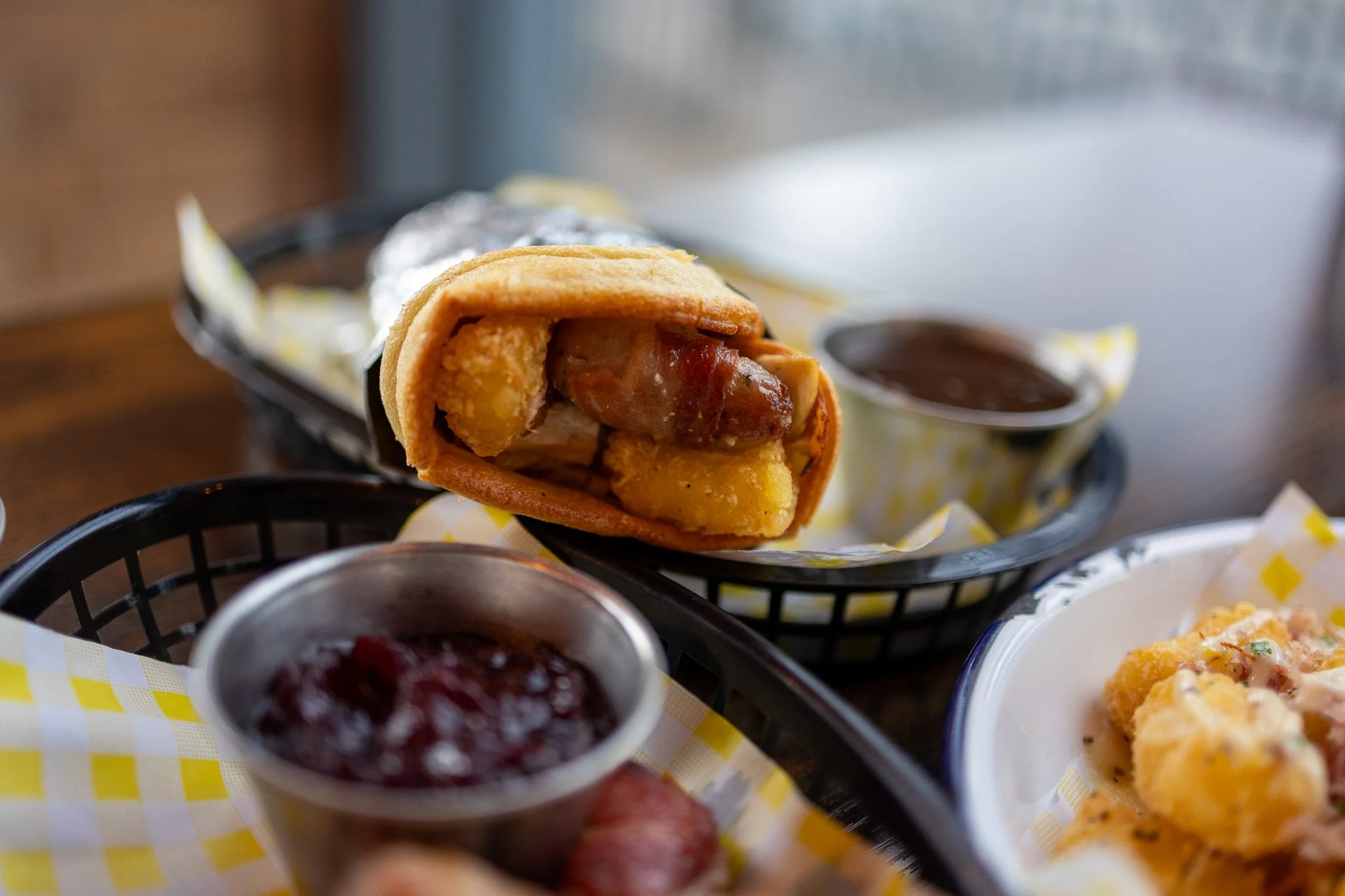 Yorkshire Pudding Wrap...Yep, you heard me...we cook, make and sell a Yorkshire Pudding Wrap...Think about your sunday lunch, with a Rosarios twist...We only put the Christmas Menu out this week and already, the Yorkshire Pudding Wrap is our best sel