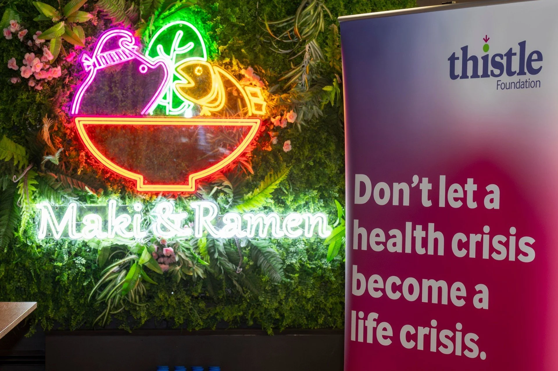 Ramen with purpose: Maki &amp; Ramen raises £20,000 for Thistle