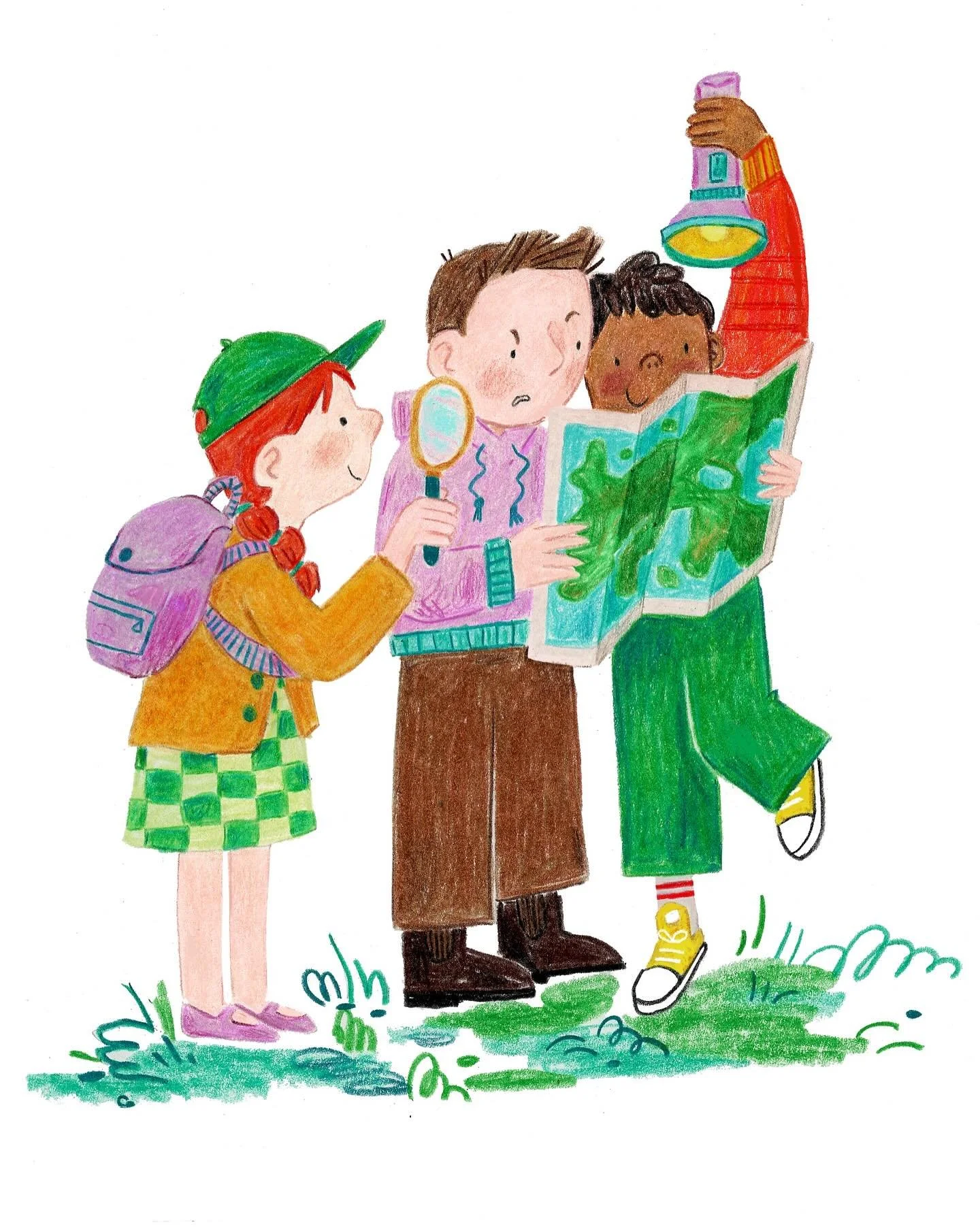 Goonies inspired? 

#goonies #explorer #illustration #illustrator #illustrationartist #childrenbookillustration #kidlit #kidlitillustration #kidlitillustrator #adventure #storybookillustration #colouredpencil