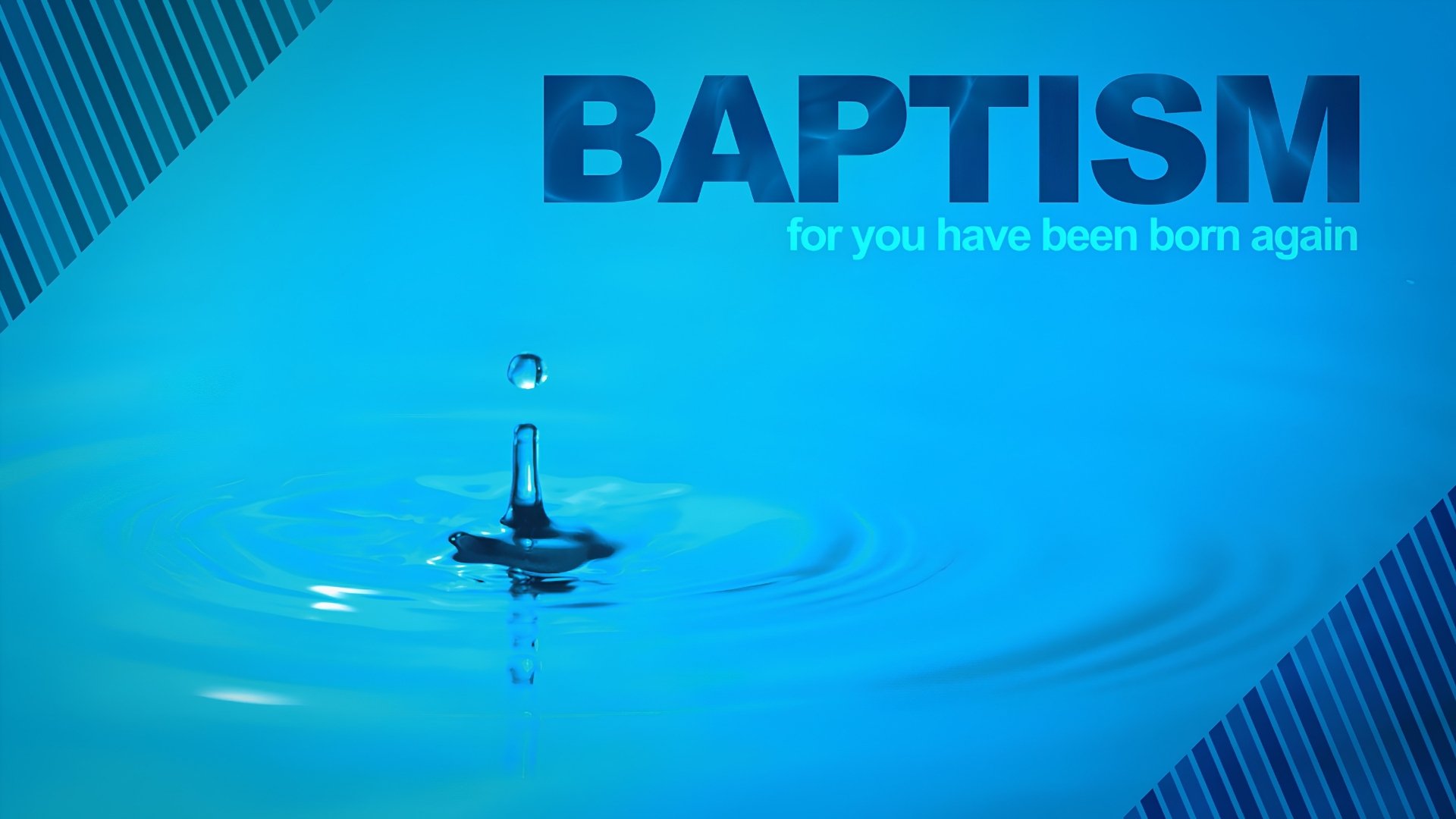 Baptism (Romans 6:3-4)