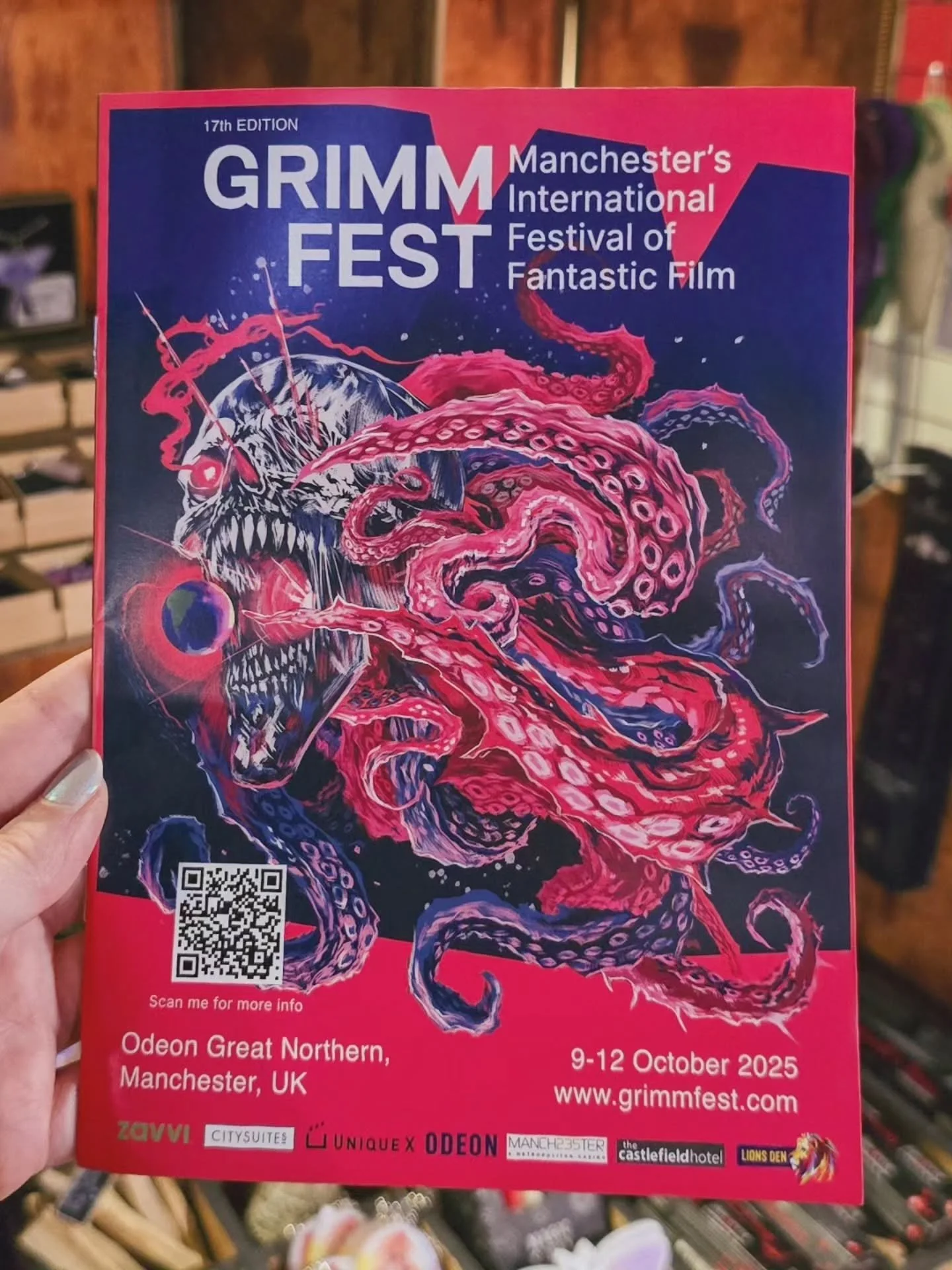 Last day of Grimmfest! 🖤🐙