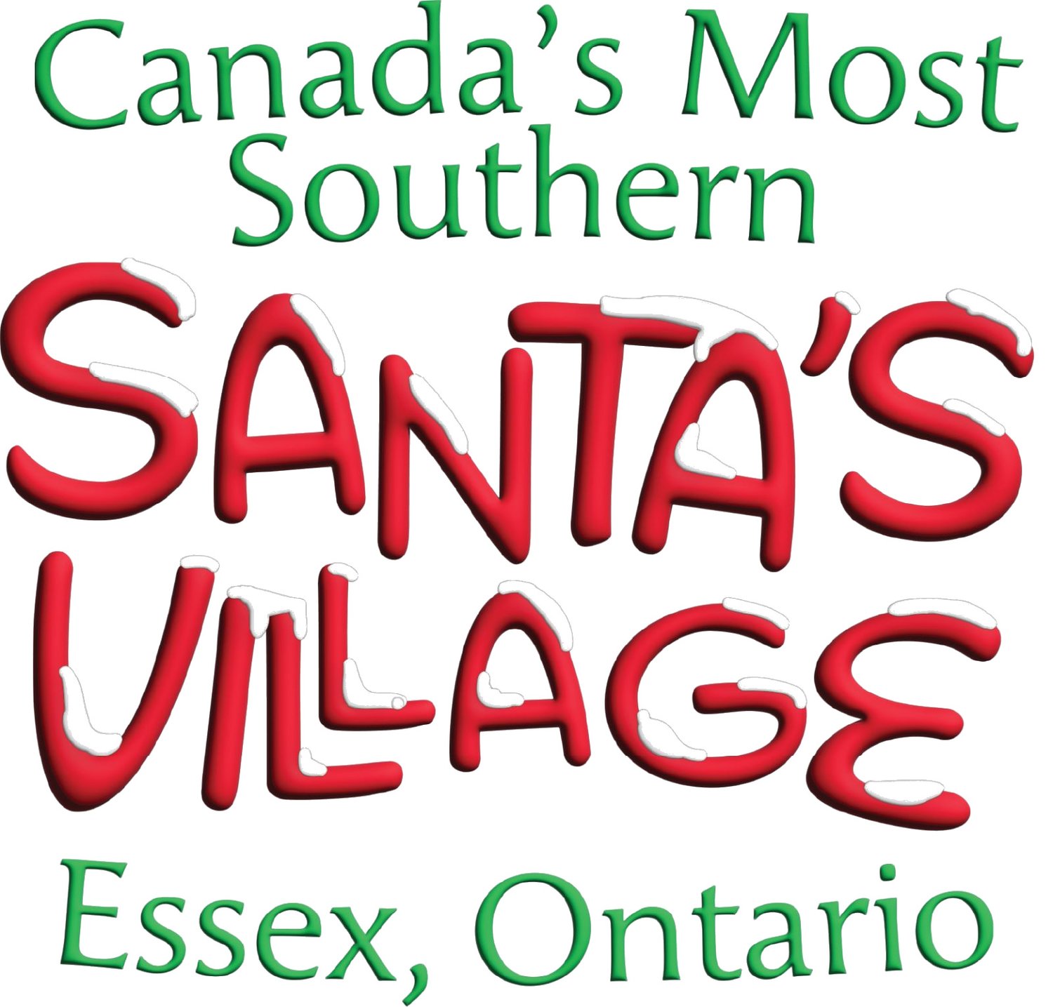 Canada&#39;s Most Southern Santa&#39;s Village &amp; Market Essex Ontario Canada