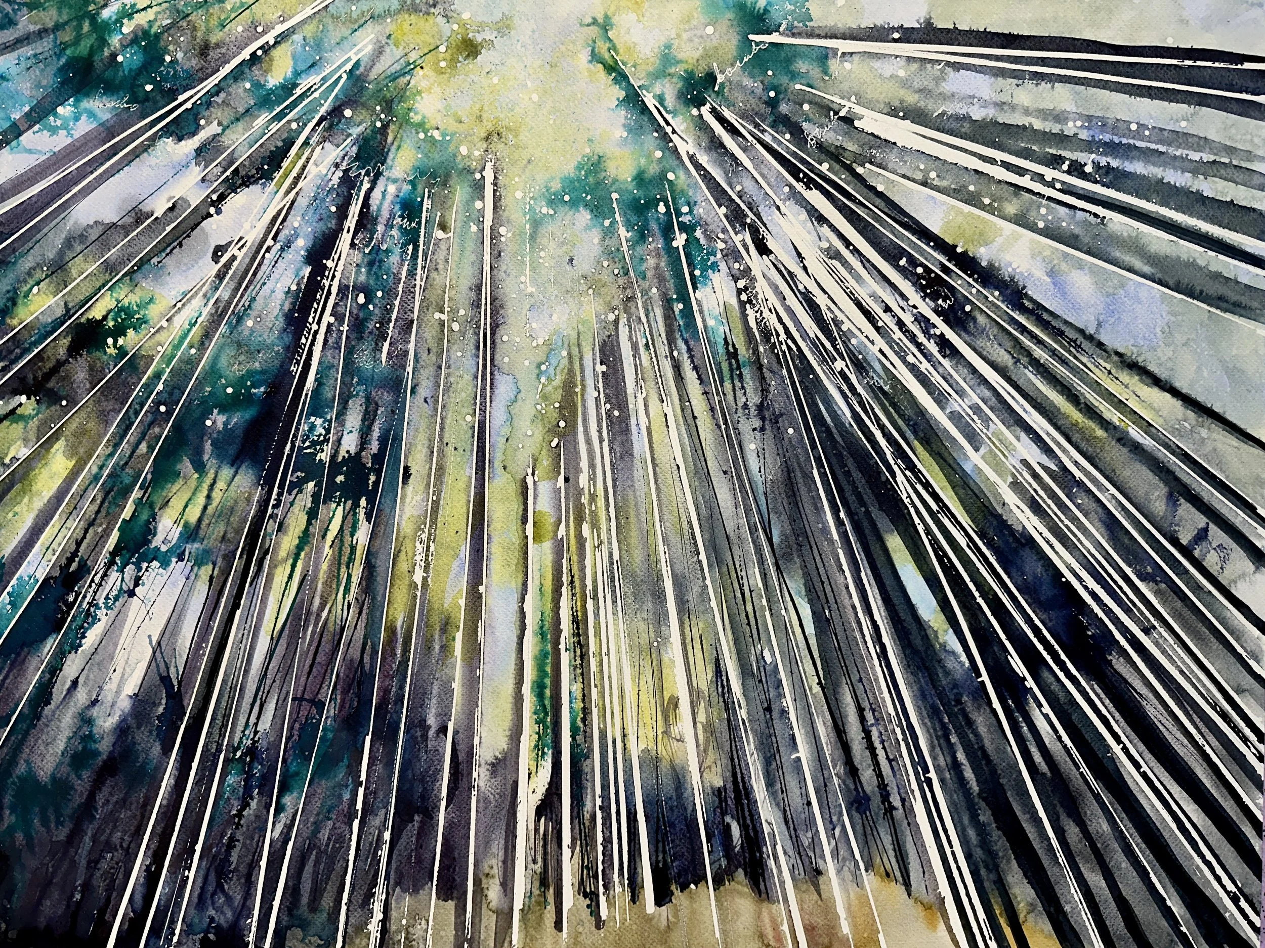 Batik Forest
54 x 76 cm
mixed media on paper
2026 