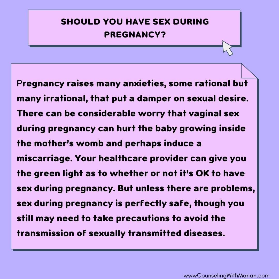 Sex during pregnancy can be a sensitive topic for some, but it's important to know that it's generally safe and healthy for both you and your baby. With some adjustments and open communication, you can continue to enjoy intimacy with your partner dur