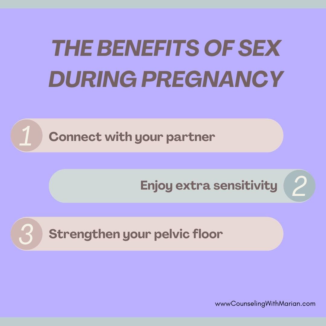 Sex during pregnancy can have numerous benefits for both you and your partner. Not only can it help strengthen your emotional bond, but it can also have positive effects on your physical and mental health. 
Here are some of the benefits of having sex