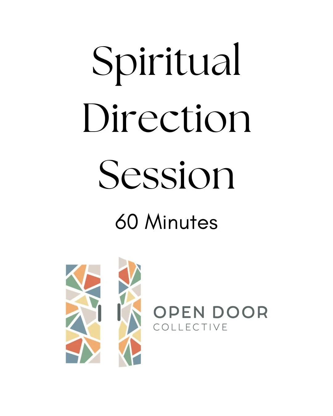 60 Minute Spiritual Direction Session