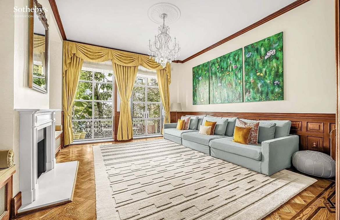 Eden Triptych Mural On Canvas