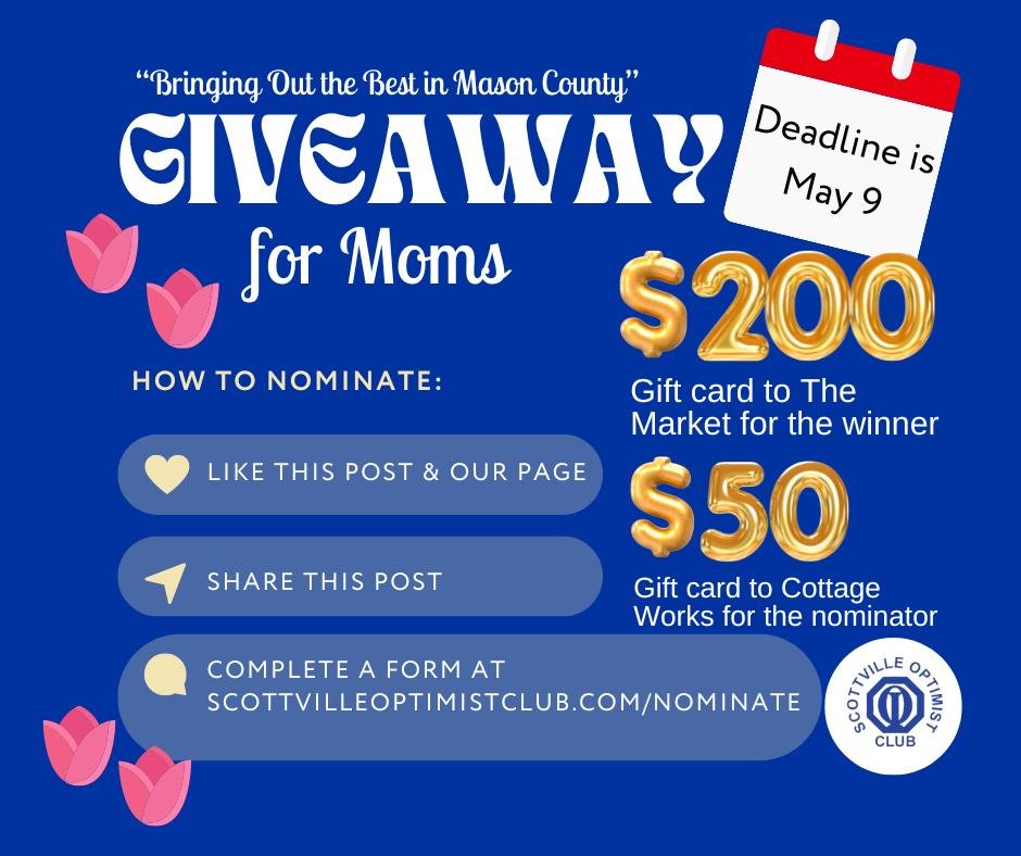 As Mother's Day gets closer, you're probably thinking about ways to honor your mother. If you haven't already, nominate her to win a $200 gift card to The Market so she can pick out something she truly loves. 

And if she gets selected, you'll get a 