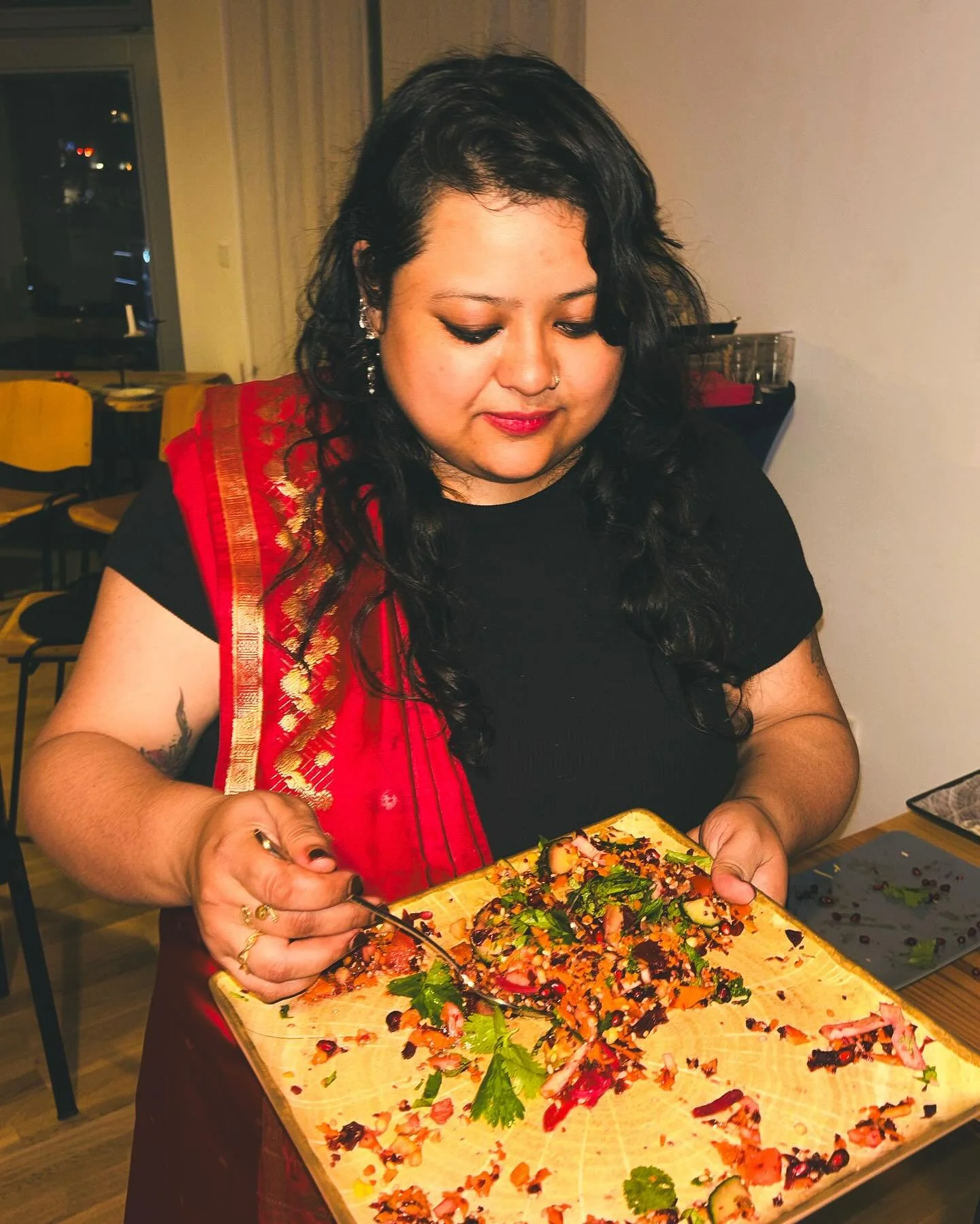 Some evenings don&rsquo;t need much planning; they just find their own rhythm.

This one  was exactly that. An evening that unfolded slowly, beautifully, through food, music, and the kind of conversations that linger long after everyone&rsquo;s gone 