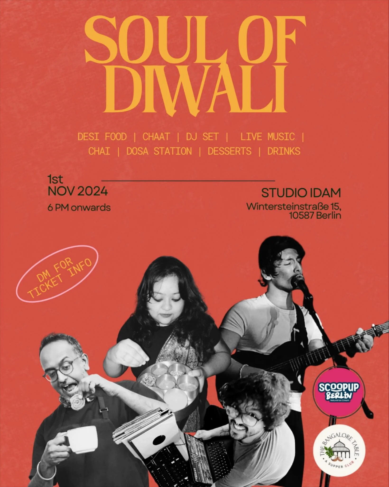 DM &ldquo;SOUL&rdquo; for ticket link. 

For many of us, Diwali away from home can feel quiet - a video call instead of a family dinner, a single candle instead of the sound of laughter. Soul of Diwali is our way of bringing that warmth back.

Join u