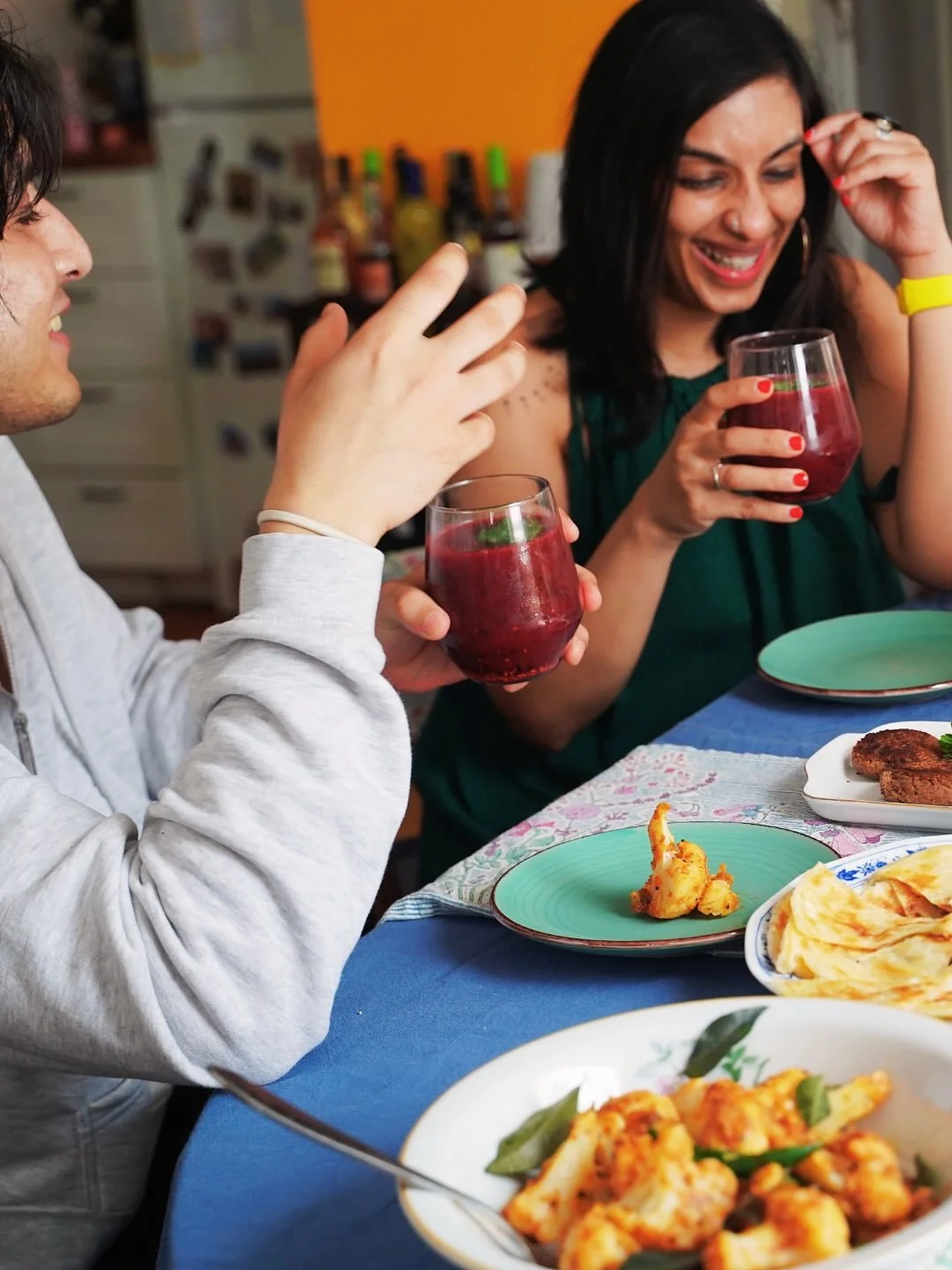 আড্ডা আর খাওয়া-দাওয়া &middot; Adda and Khaoya-daoya 
The art of eating and catching up.

The best part of festivities? Always the catching up. 
Every year feels like a reunion &mdash; friends you haven&rsquo;t seen in months (sometimes years), but 