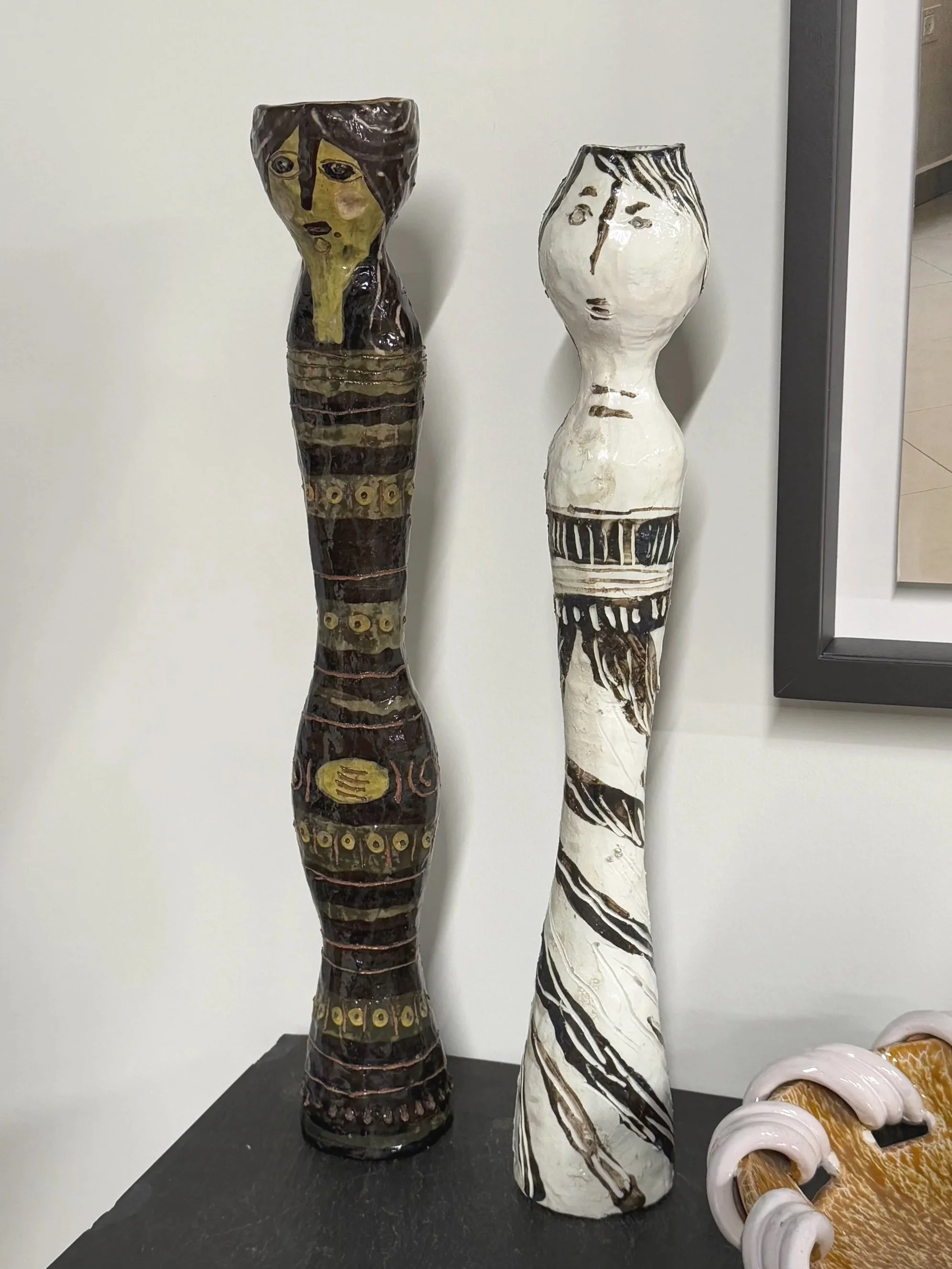 SOLD - Erhart Schiavon Figures, Italy 1960s