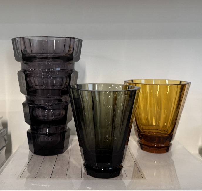 Josef Hoffman for Moser Vases (Collection of Three)