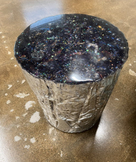 Helene De Saint Lager, Vintage Resin Stool