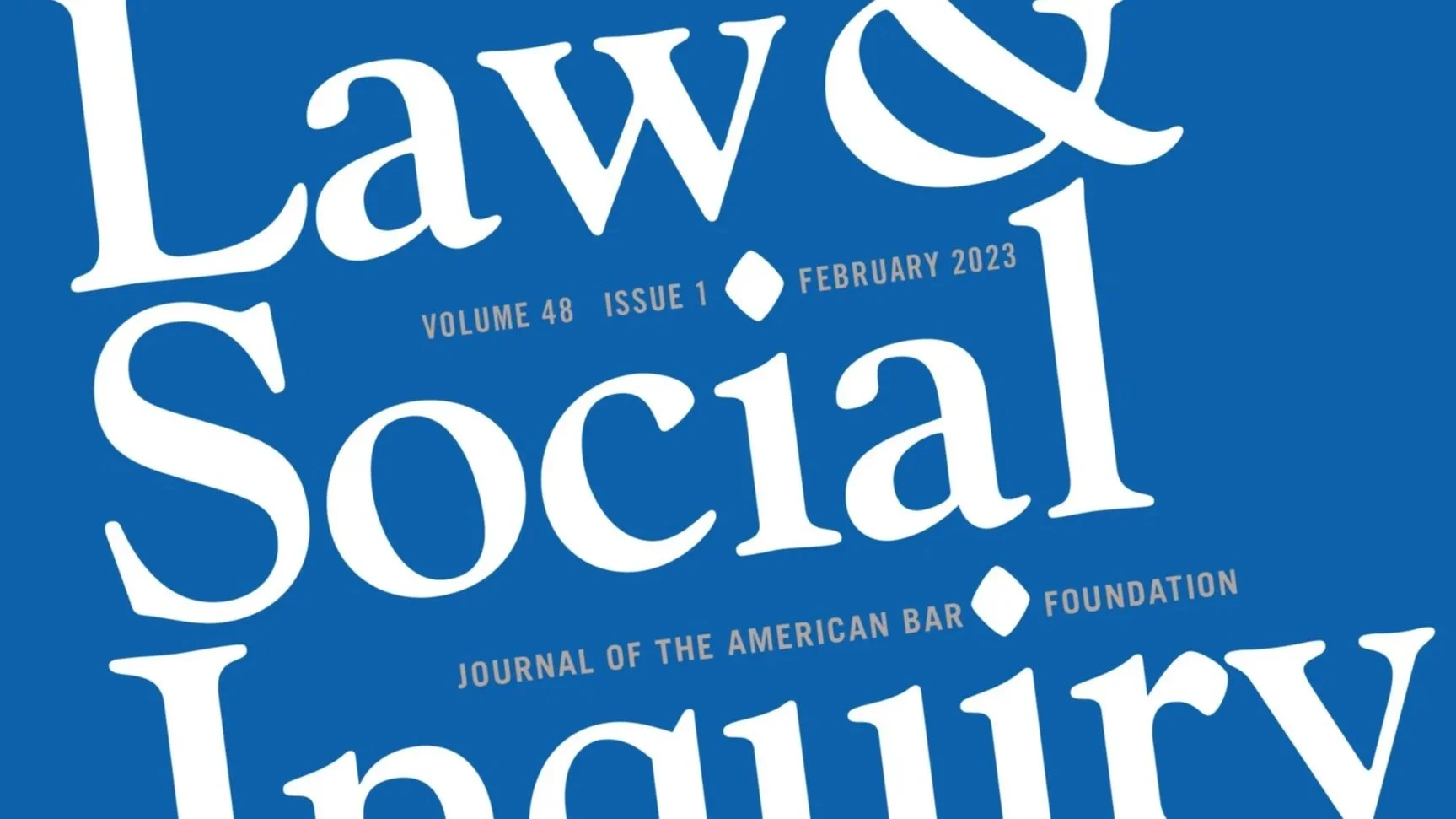 Measures of Justice: A Symposium in Honor of Sally Engle Merry (1944–2020)