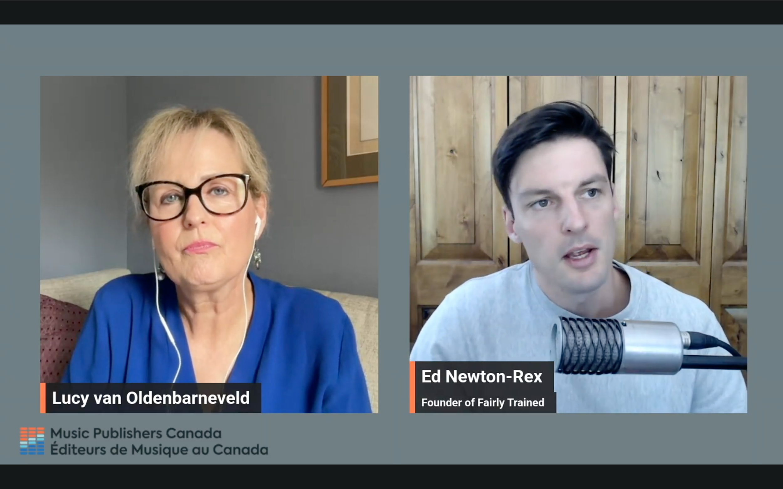 Ed Newton-Rex, founder of Fairly Trained, talks generative AI, copyright and the value of creativity at Music Publishers Canada 2025 AGM