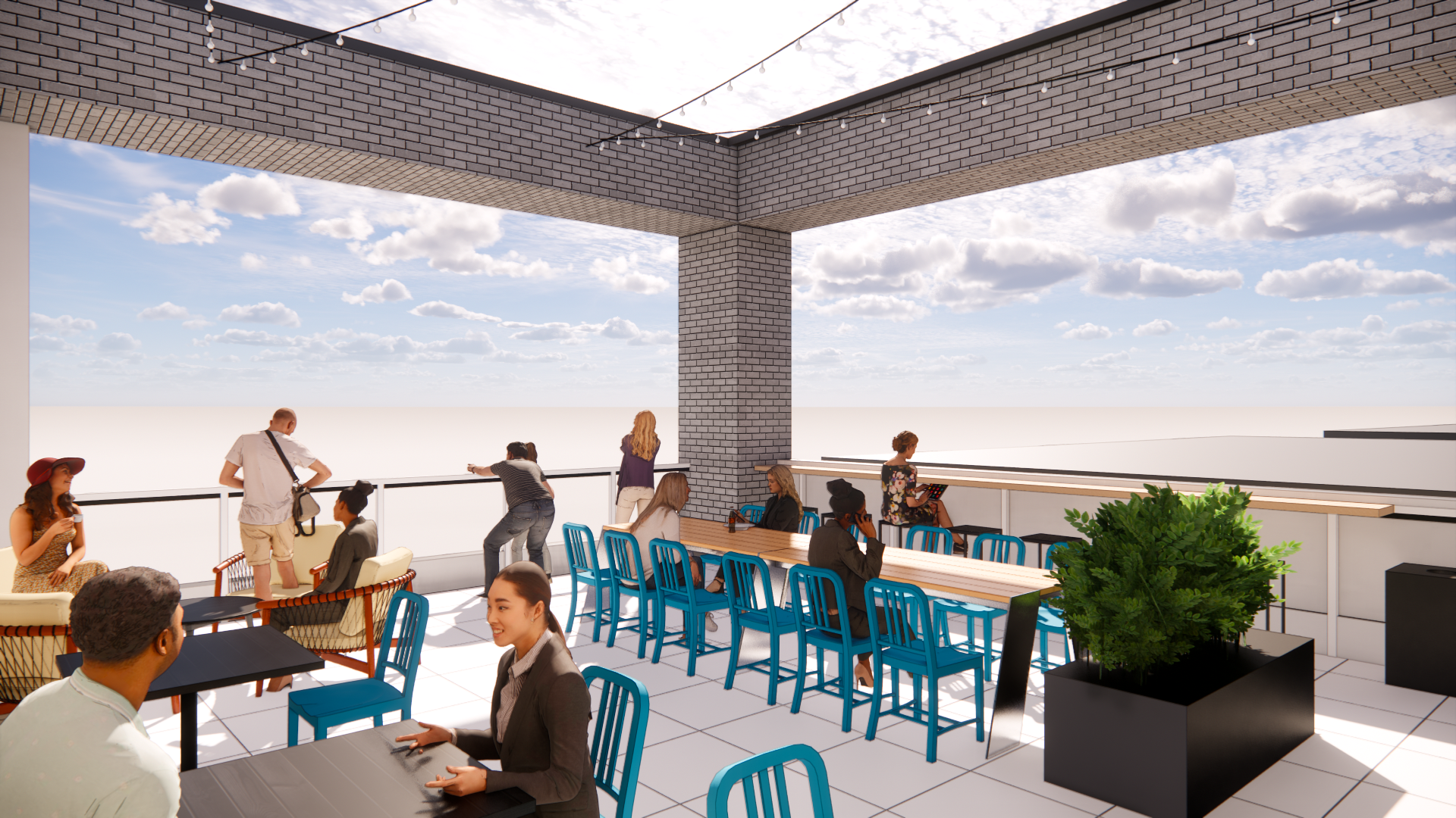 Rendering by SMBW for upcoming Manchester mixed-use development