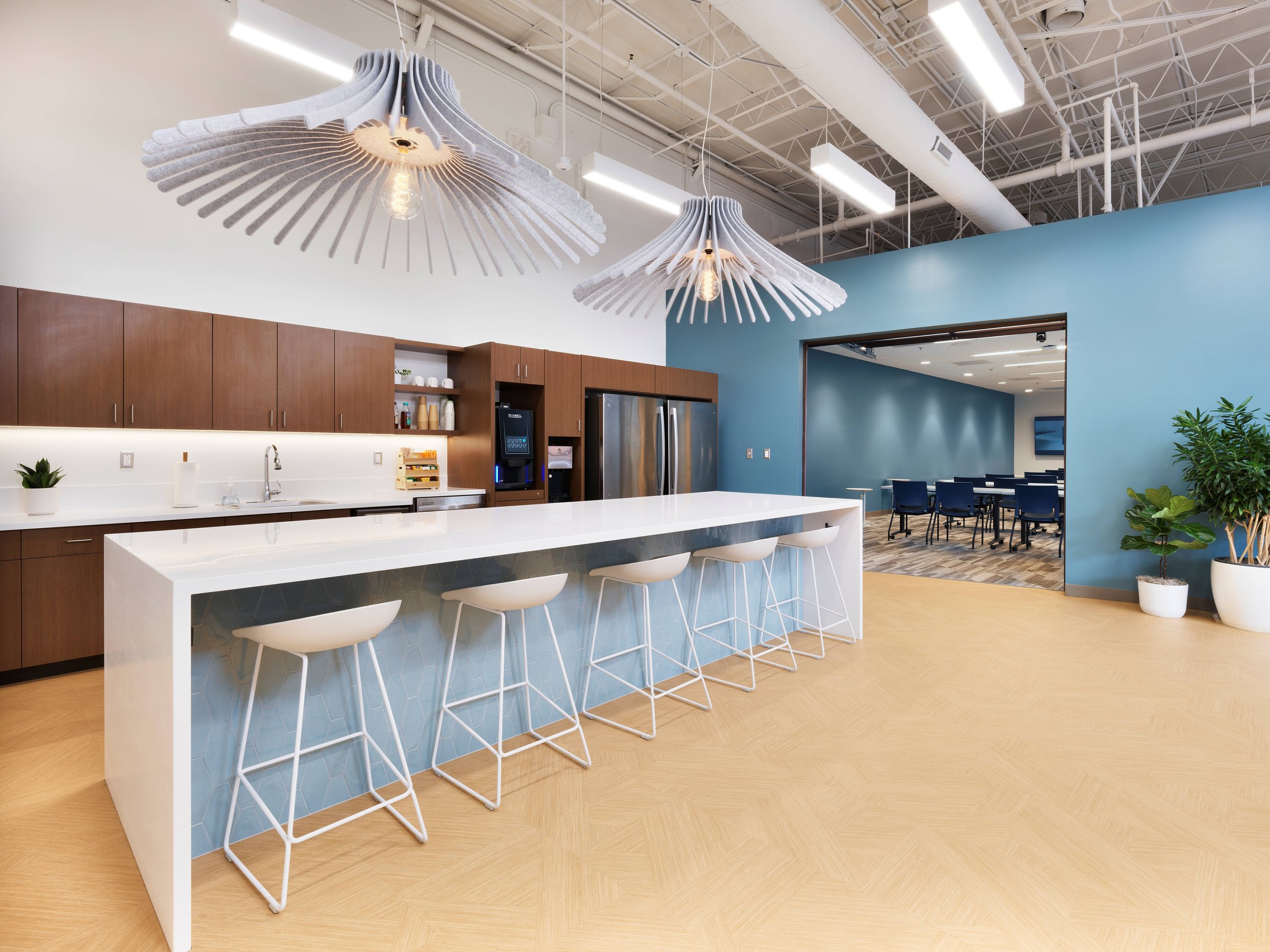 AES Clean Energy interior from smbw, a Richmond architecture and design firm.
