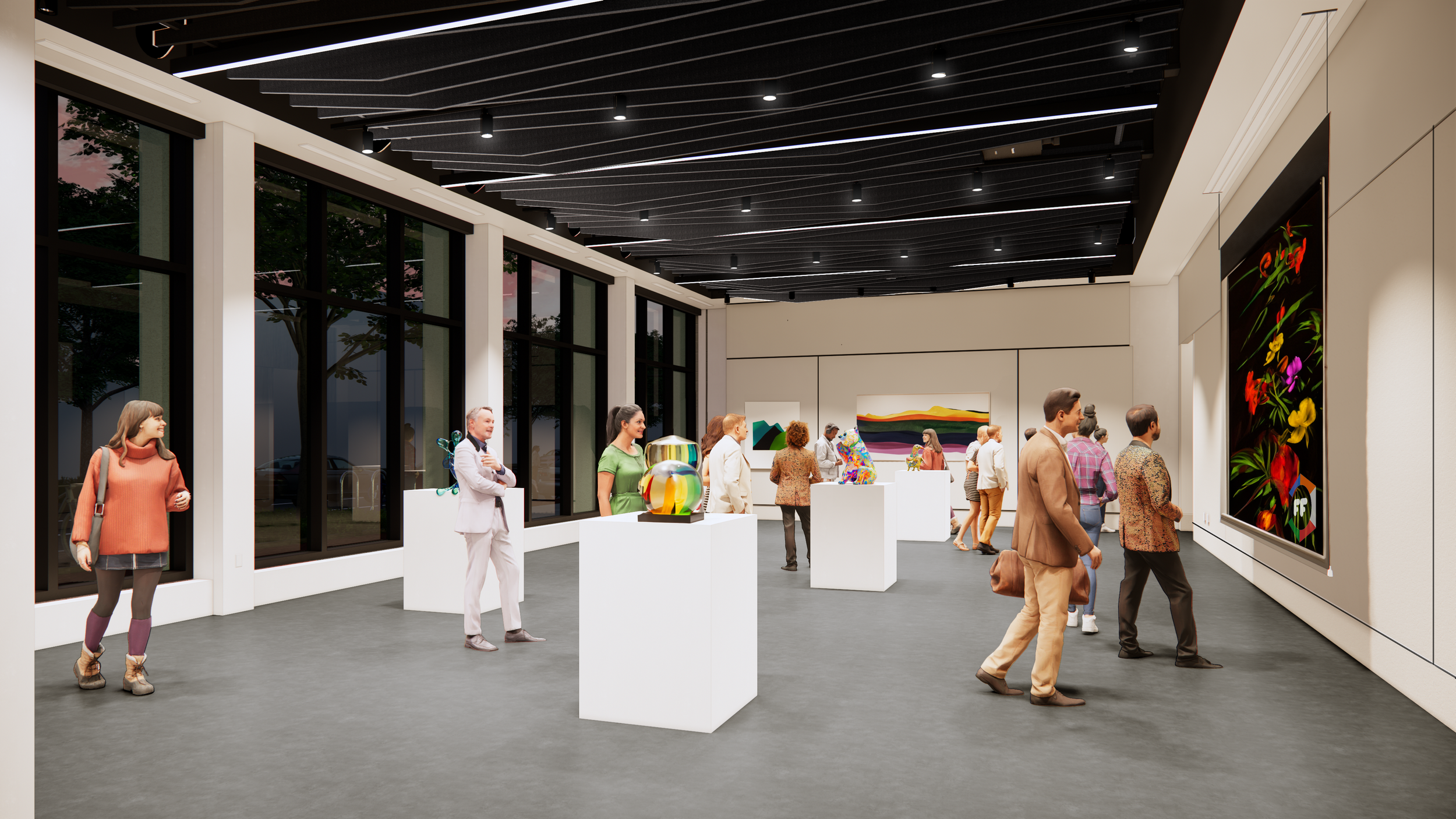 Richmond architecture and interior design firm SMBW's design for VPM's new Richmond headquarters.