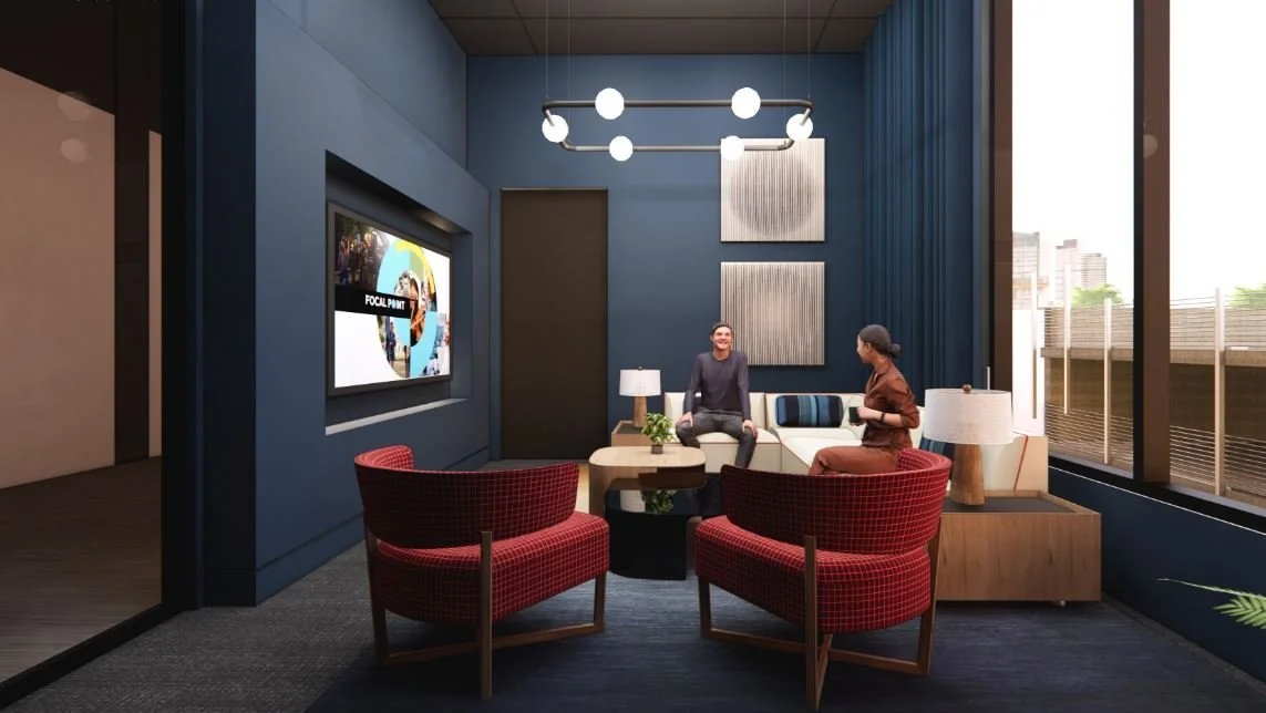 Richmond architecture and interior design firm SMBW's design for VPM's new Richmond headquarters.
