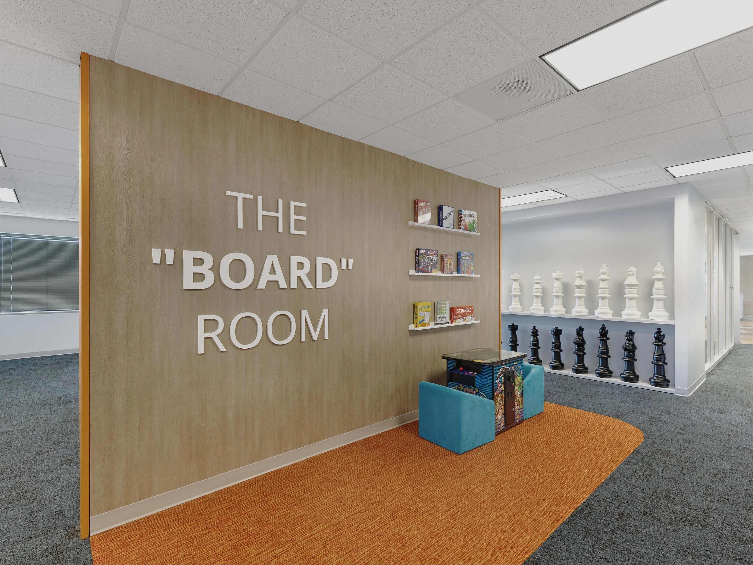 Richmond architecture and interior design firm SMBW's design for KCM's office.